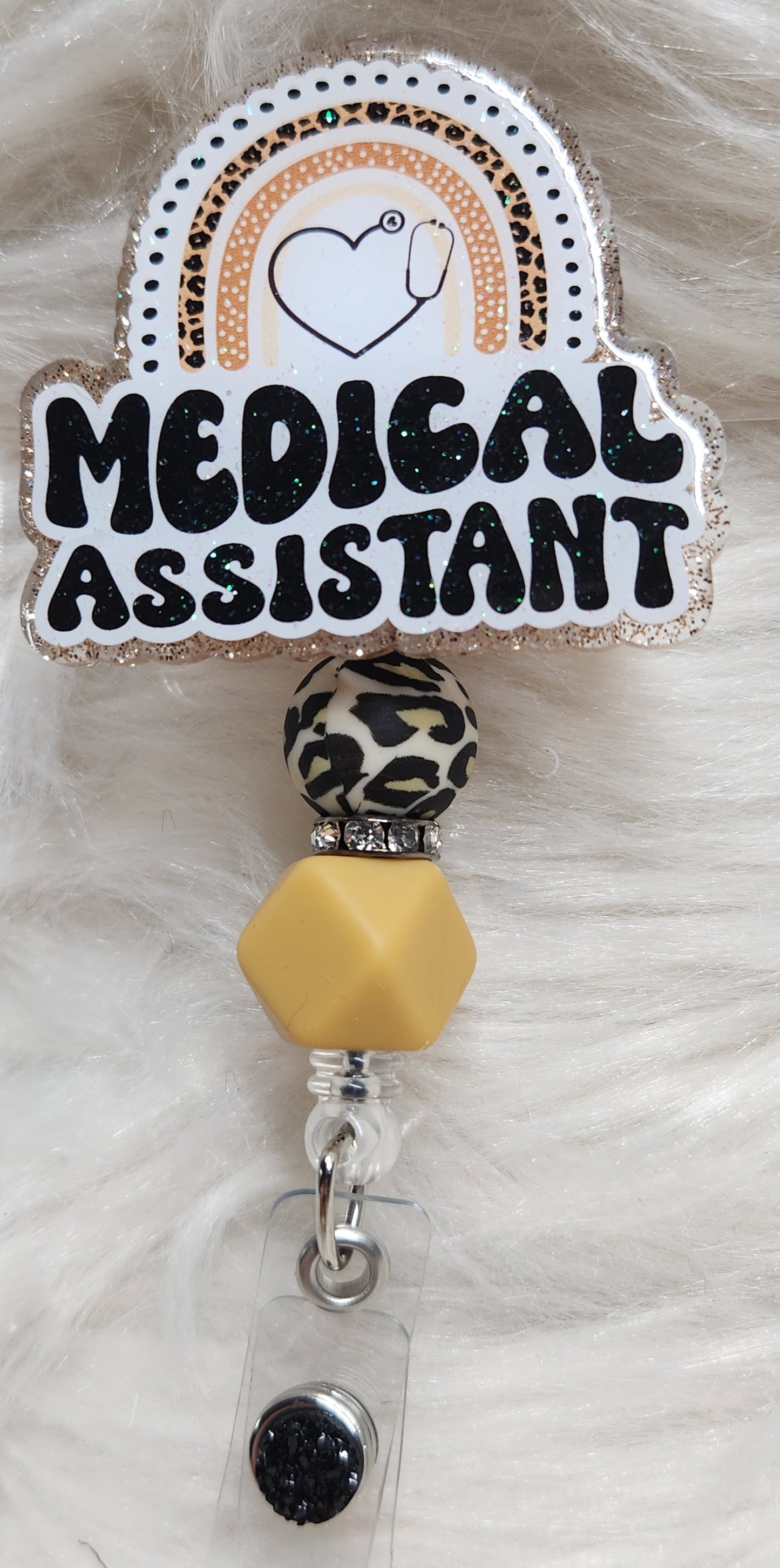 Medical Assistant Badge Reel Face