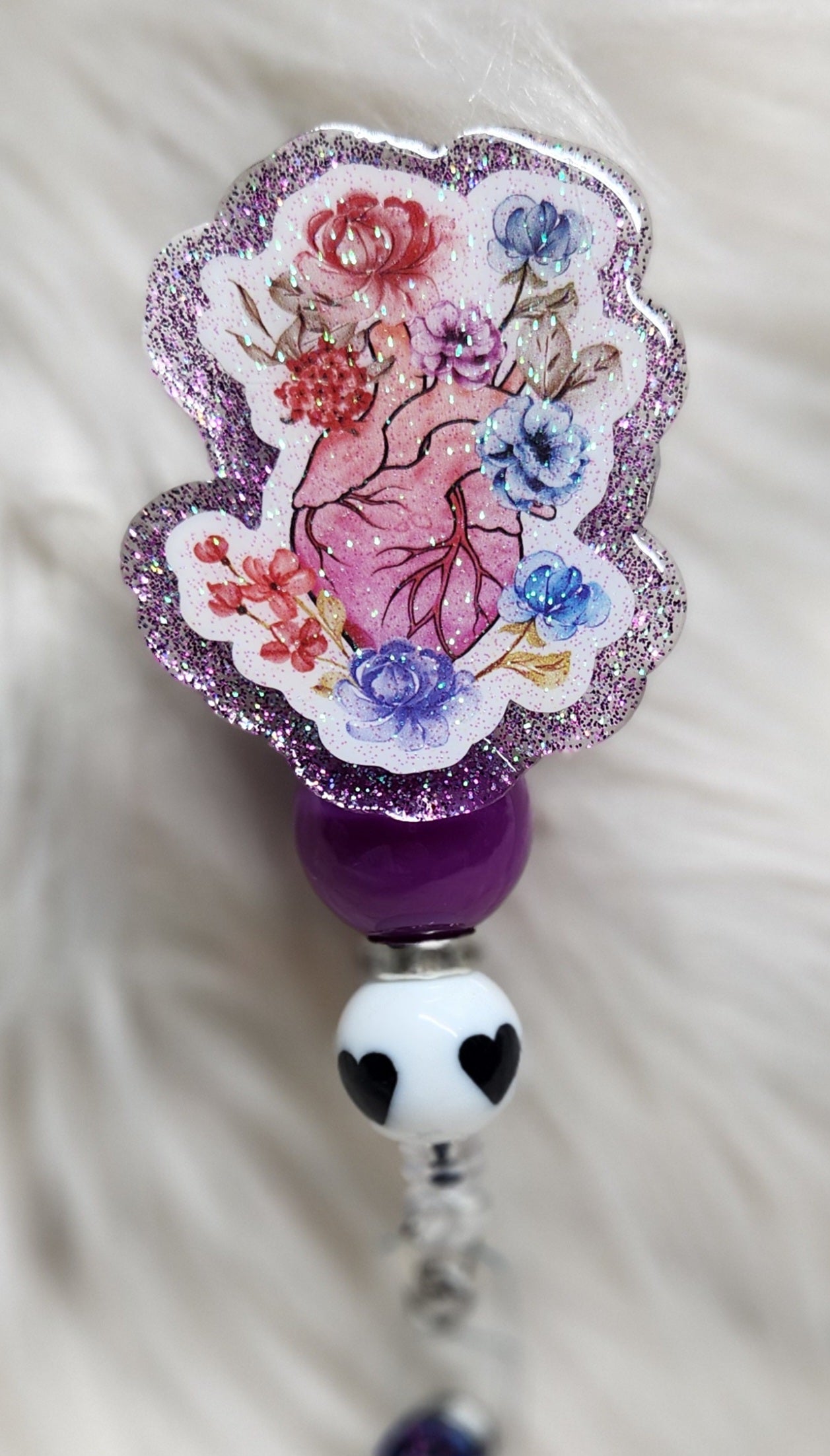Anatomical Heart #2 Badge Reel Face
