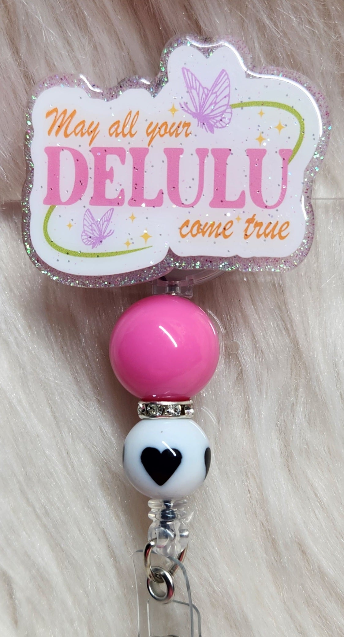 Delulu Badge Reel Face