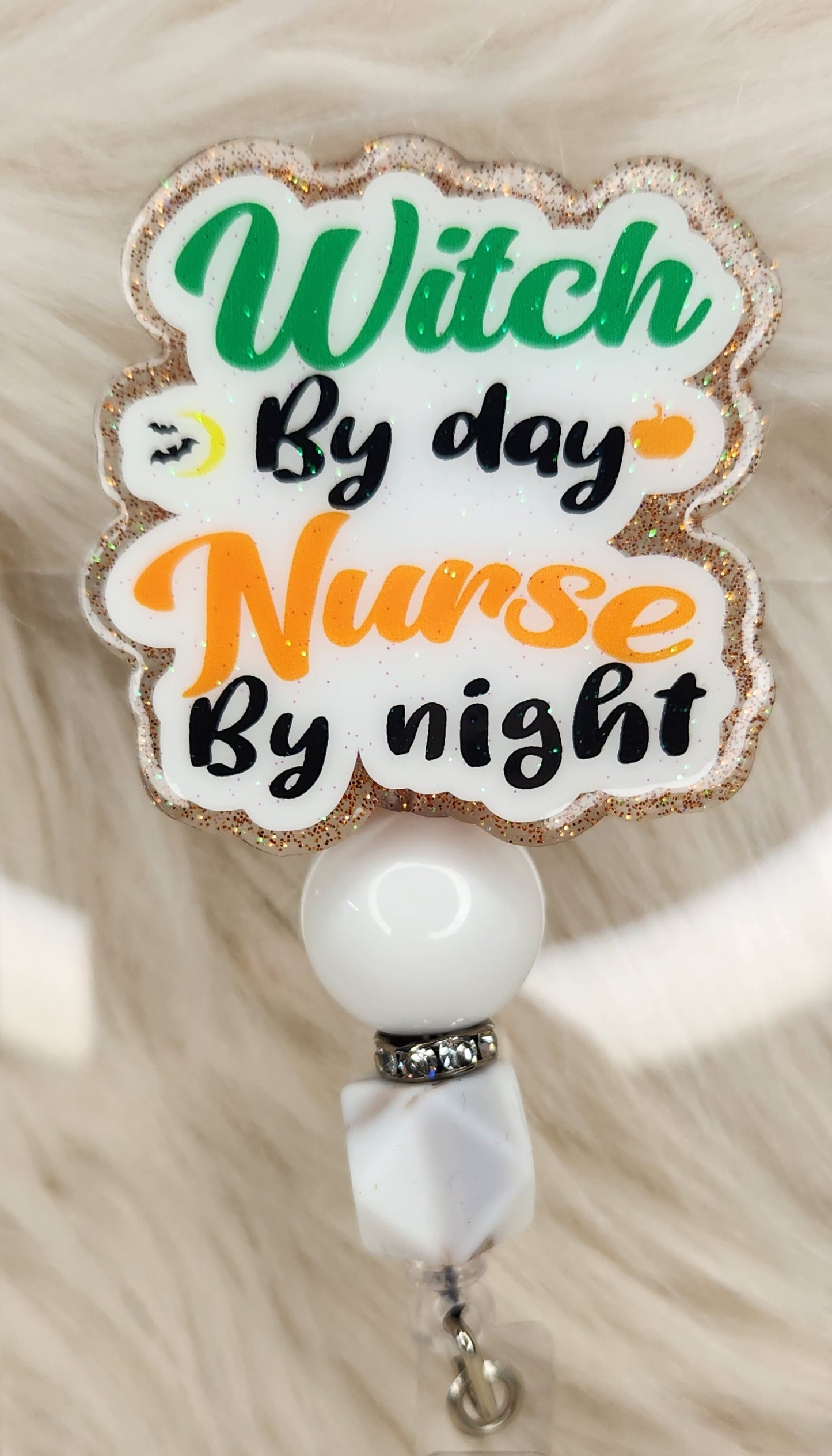 Witch BY Day Badge Reel Face