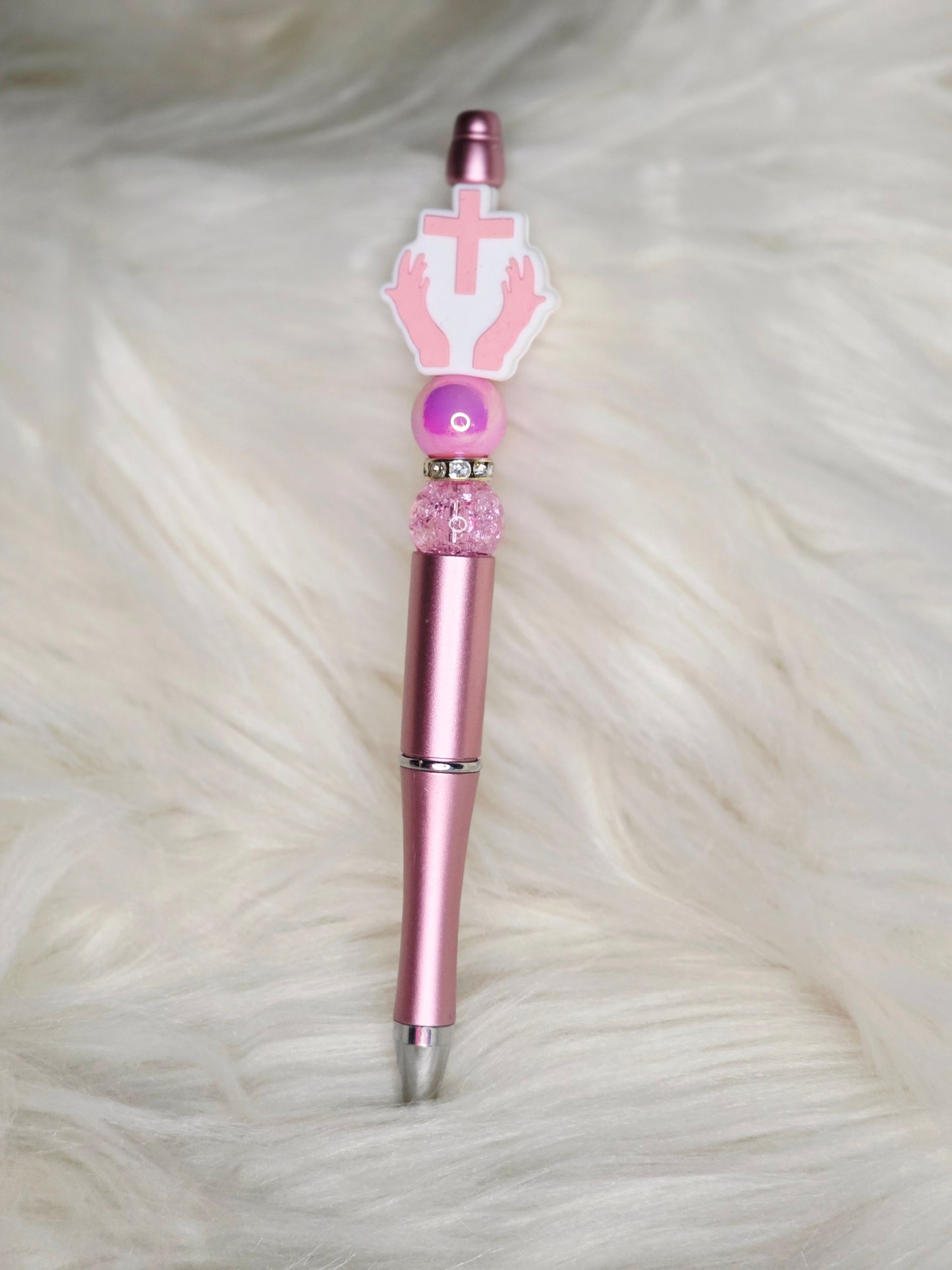 Cross Beaded Pen