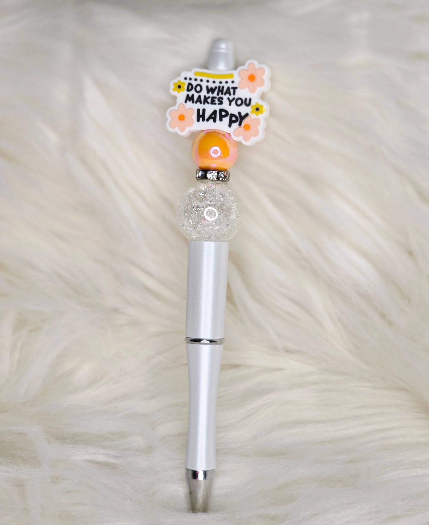 Do what Makes you Happy Beaded Pen
