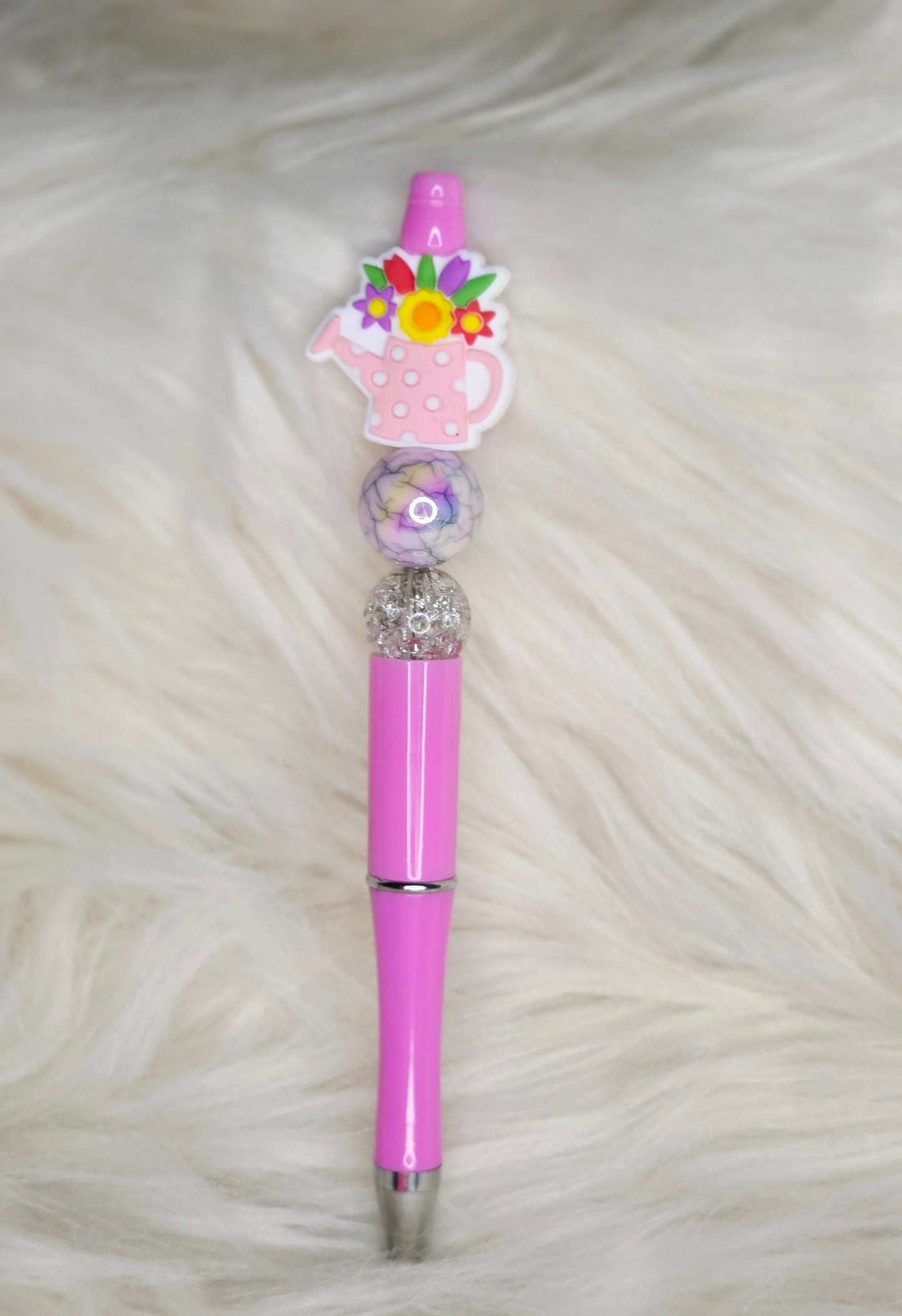 Watering Can Beaded Pen