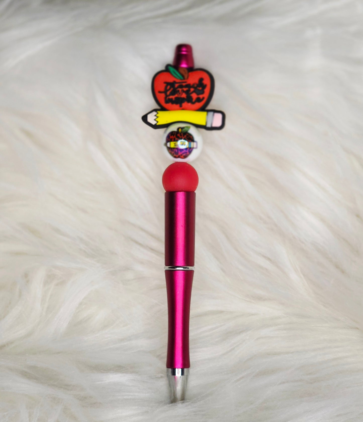 Teach Love Inspire Beaded Pen