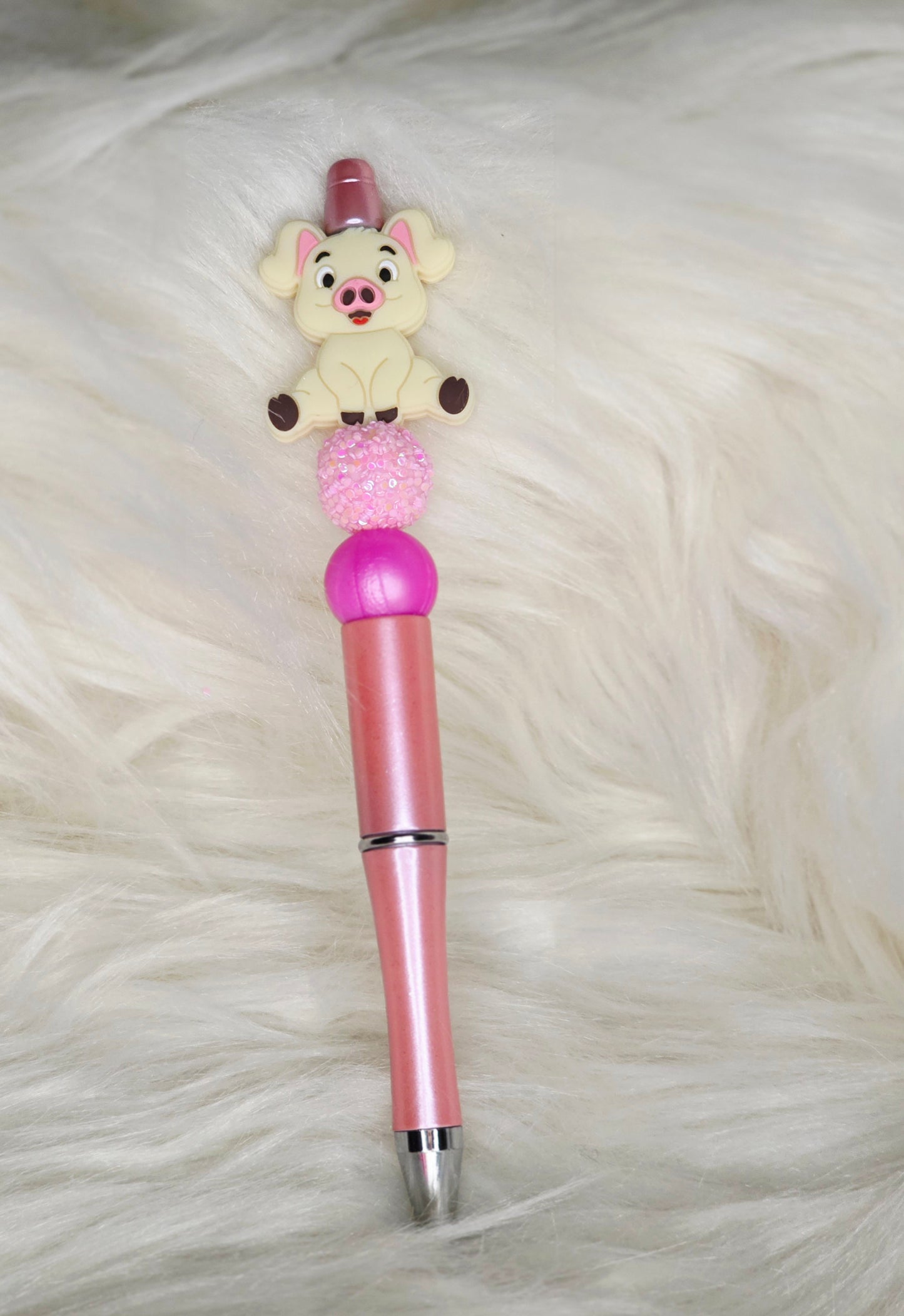 Pig Beaded Pen
