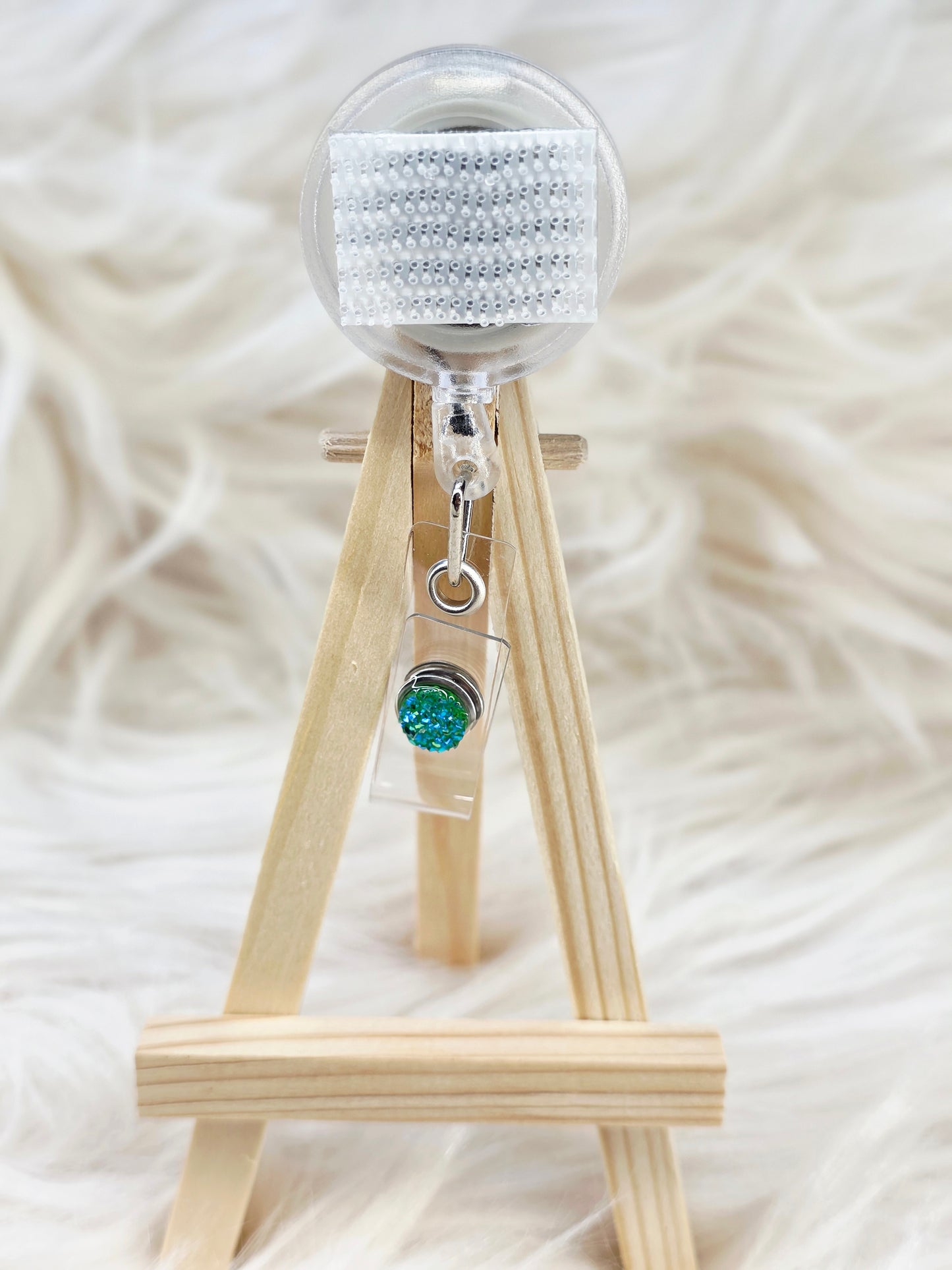 Green Basic Interchangeable Badge Reel (Belt Clip)