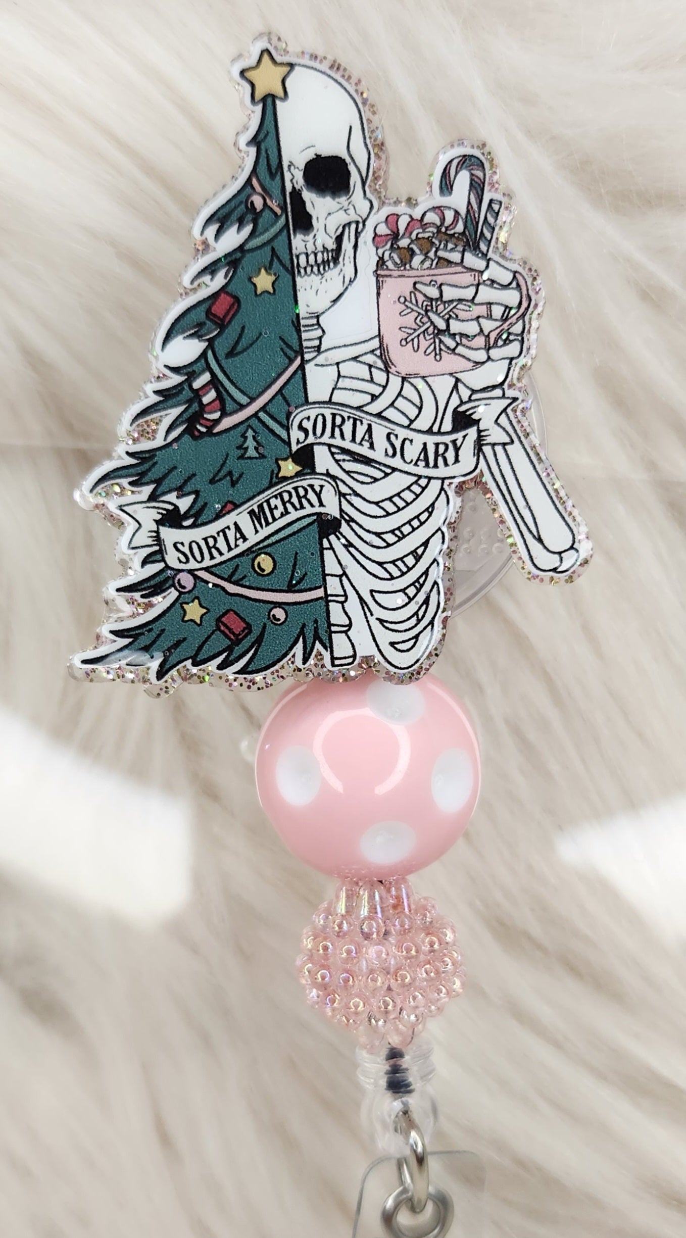 Sorta Merry Badge Reel Face