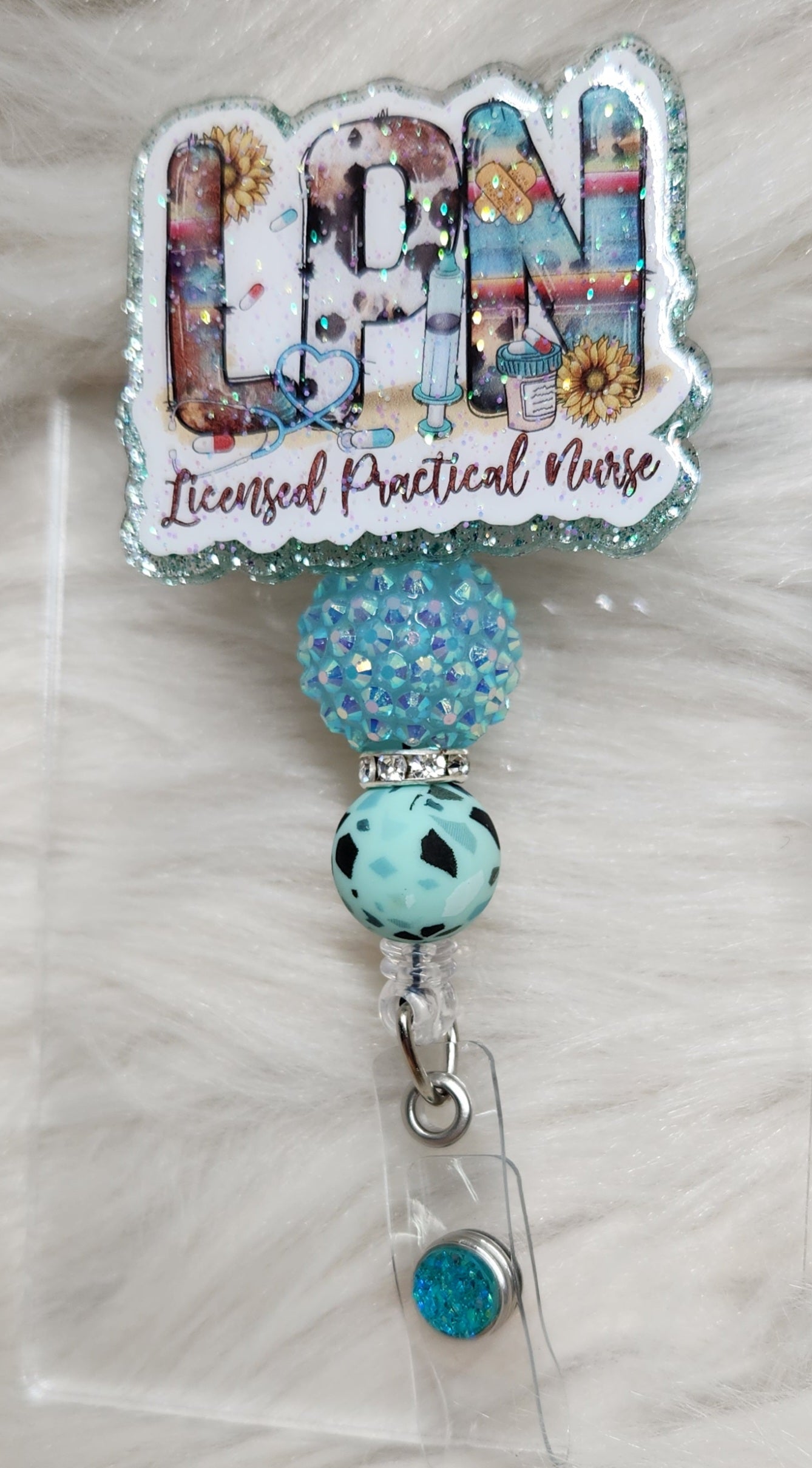 LPN Badge Reel Face