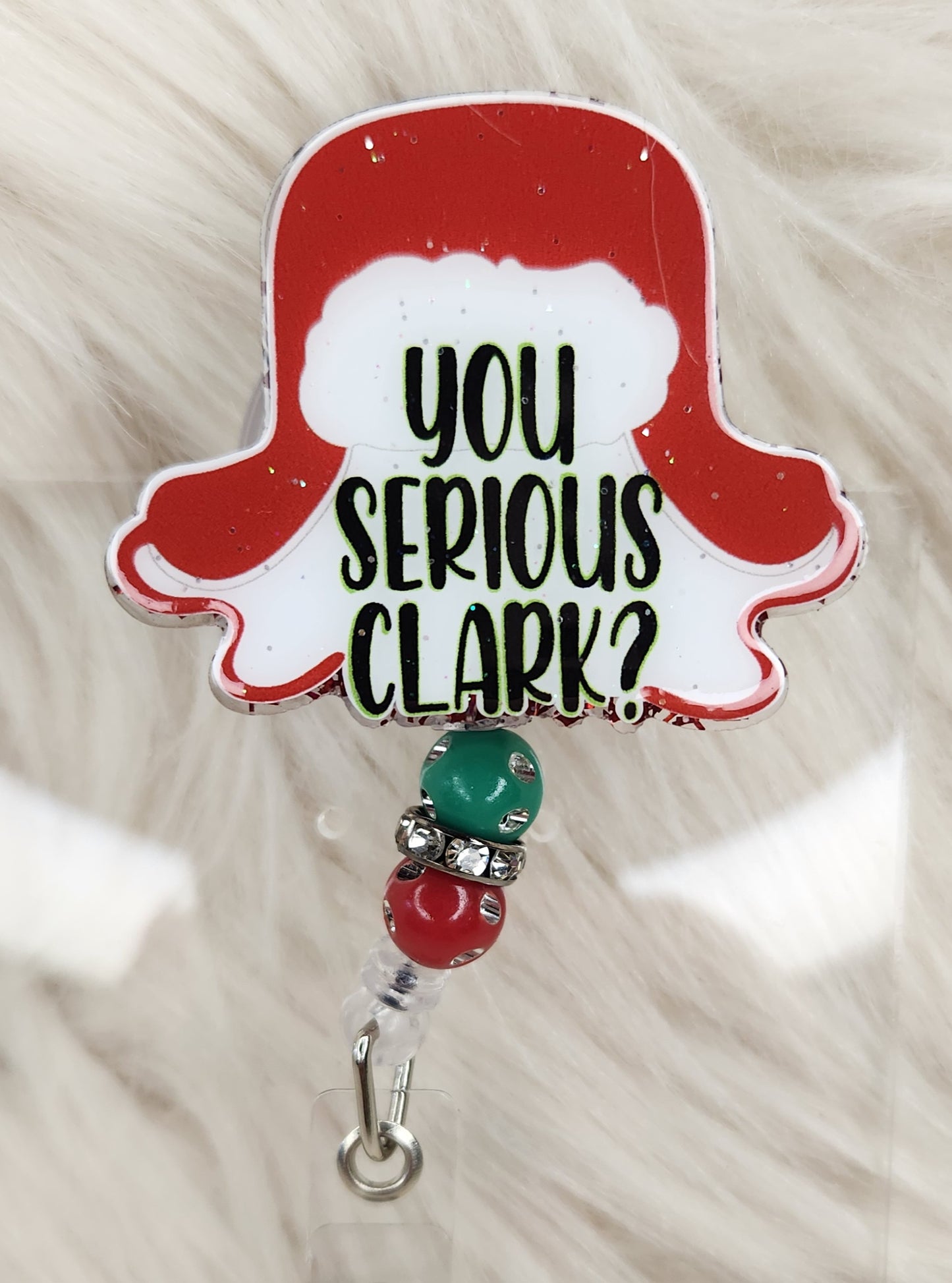 You Serious Clark? Badge Reel Face