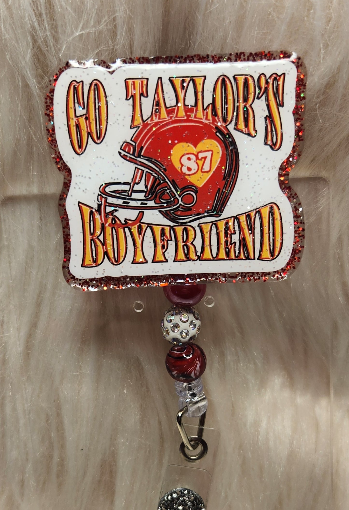 Taylor's Boyfriend Badge Reel Face