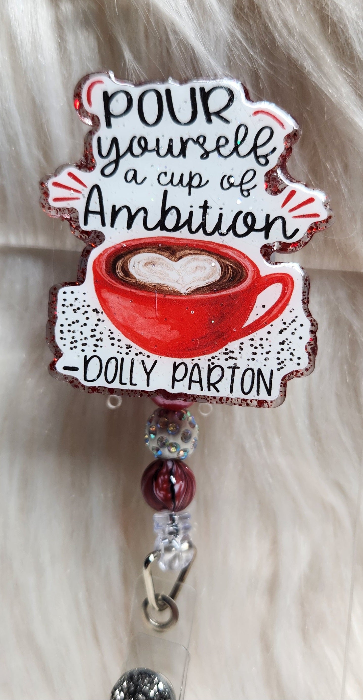 A Cup Of Ambition Badge Reel Face
