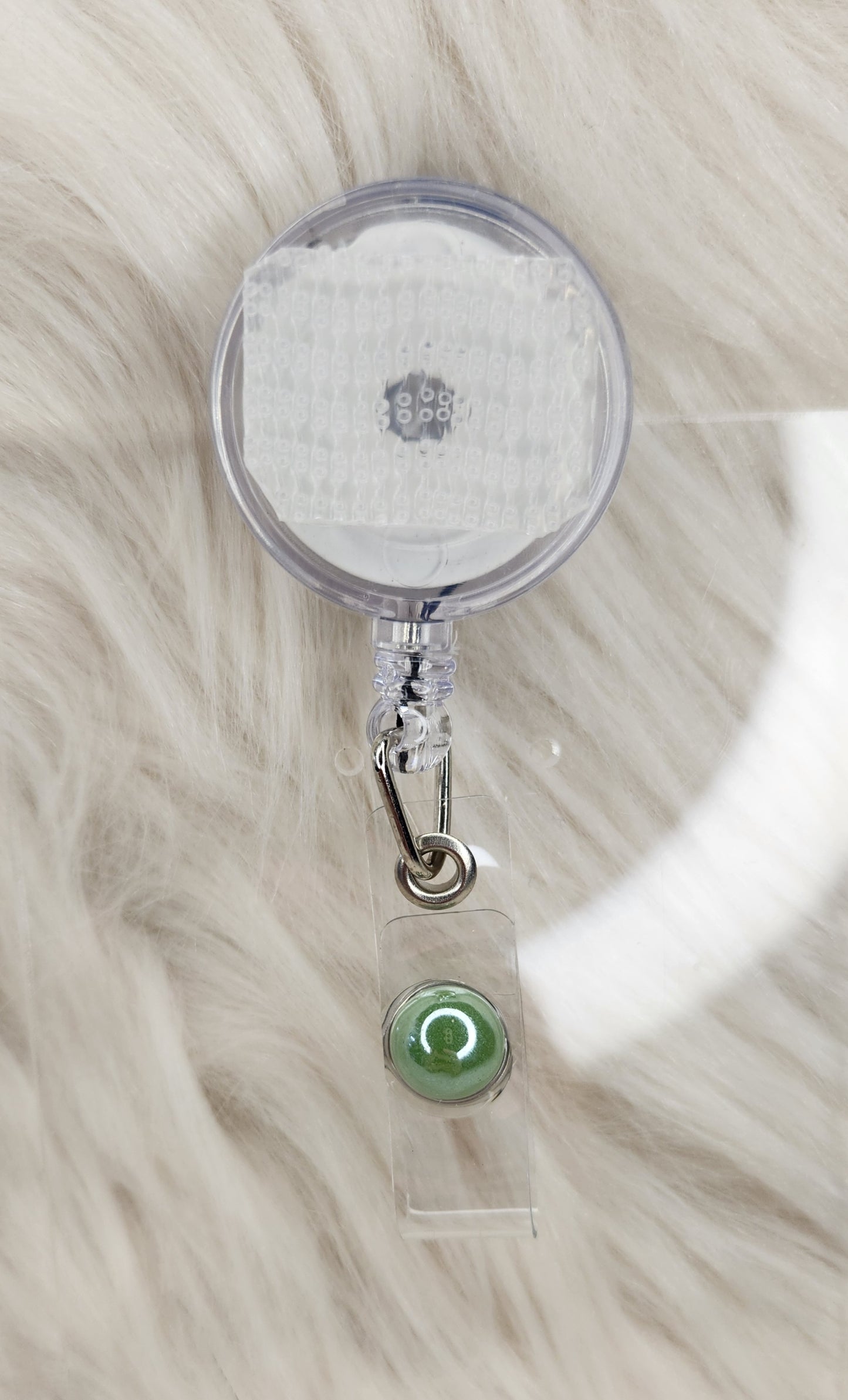 Green Basic Badge Reel(Alligator Clip)