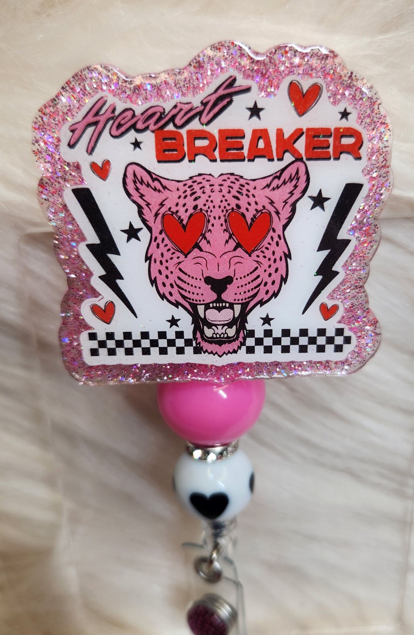 Heart Breaker Badge Reel Face