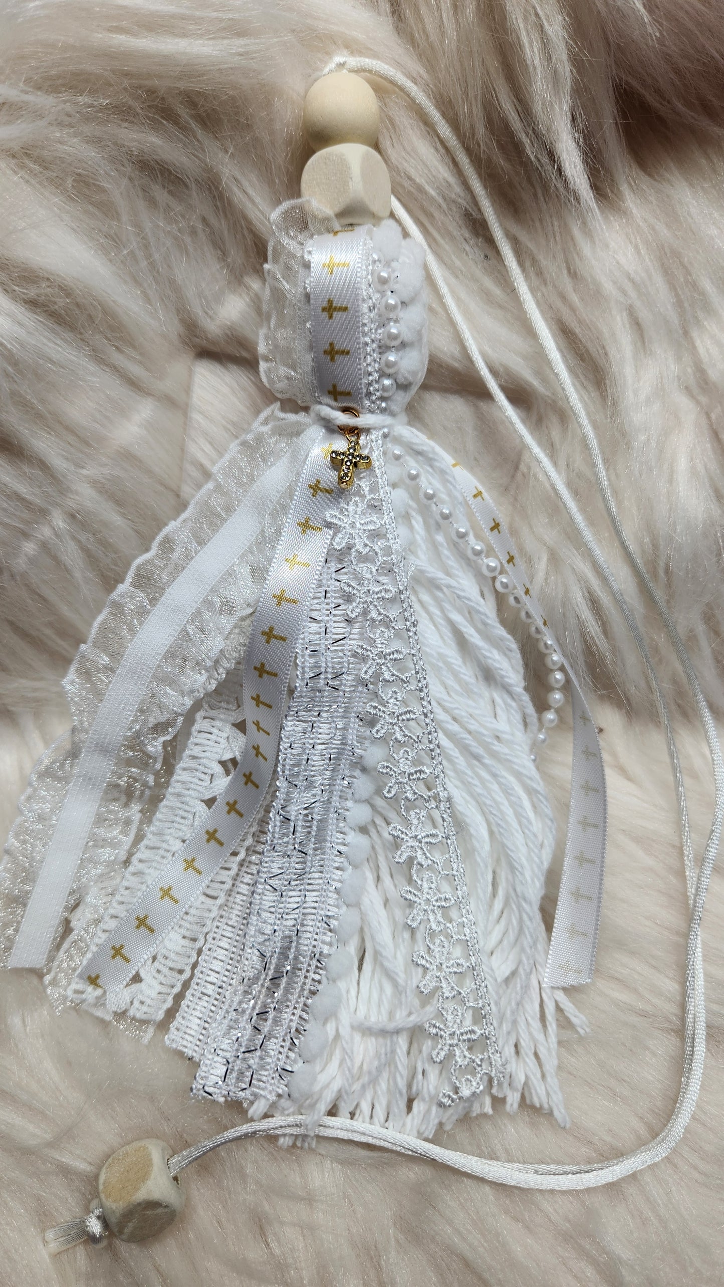 Bible/Bookmark Tassel White
