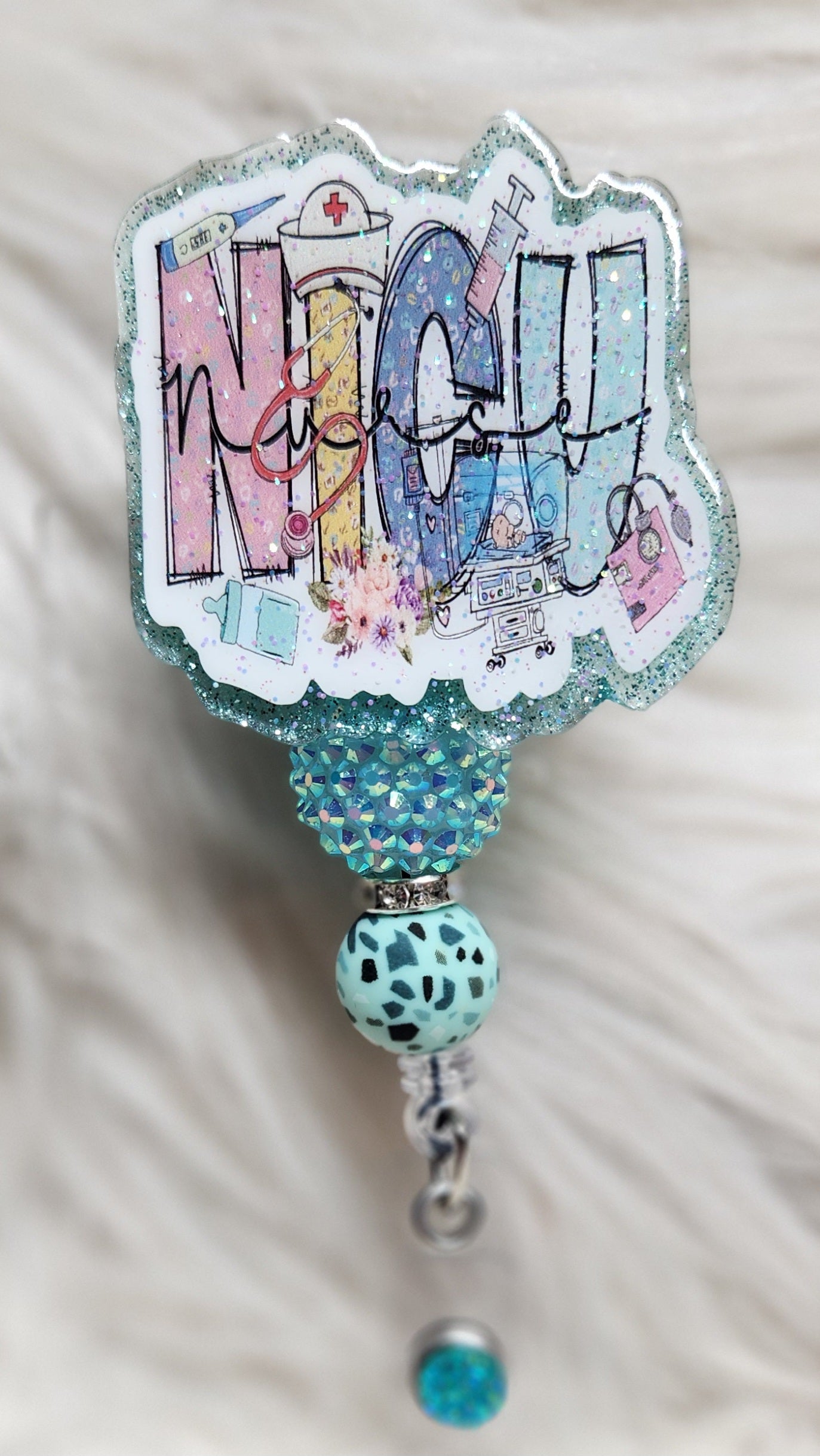 NICU Badge Reel Face