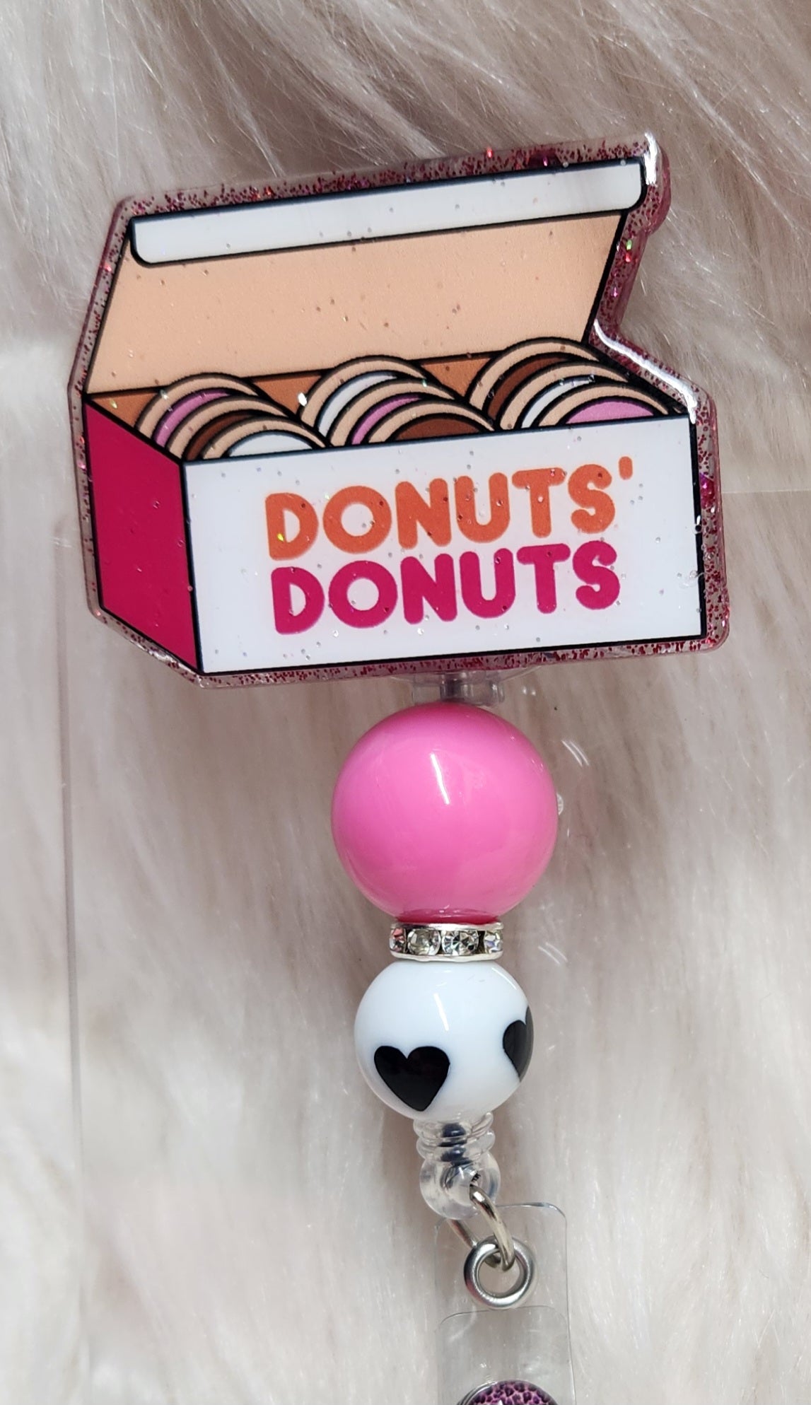 Donuts Badge Reel Face