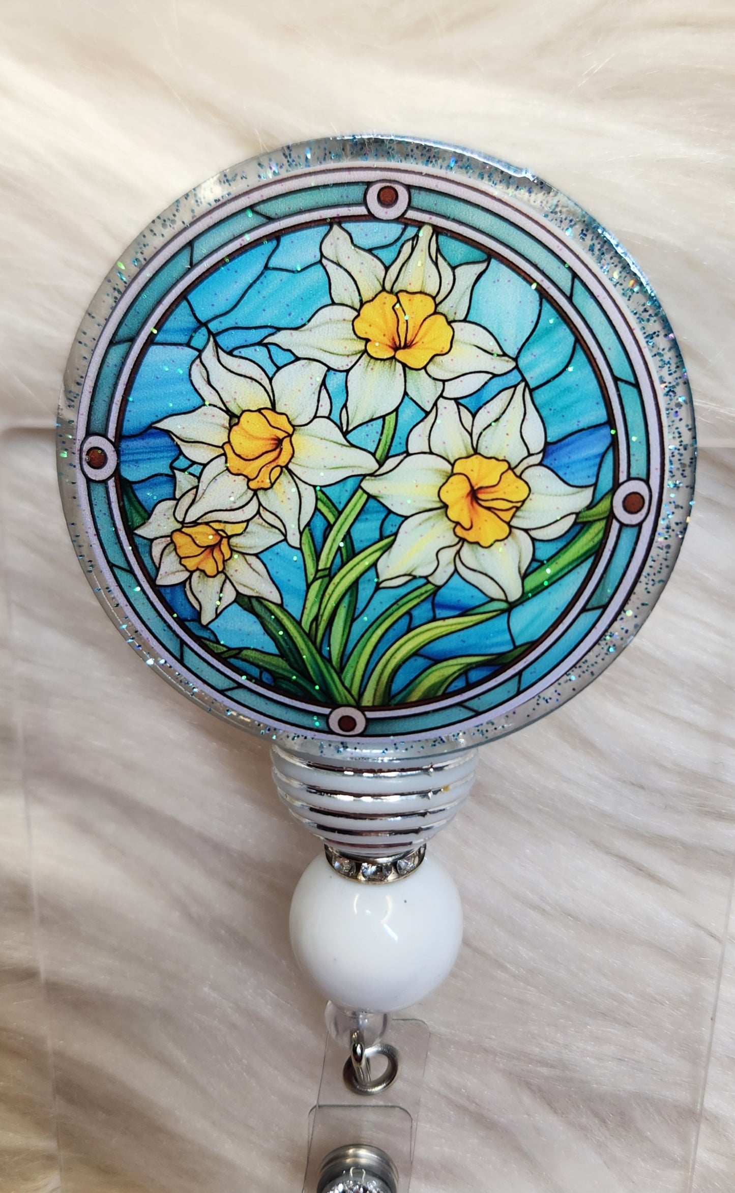 Daffodil Badge Reel Face