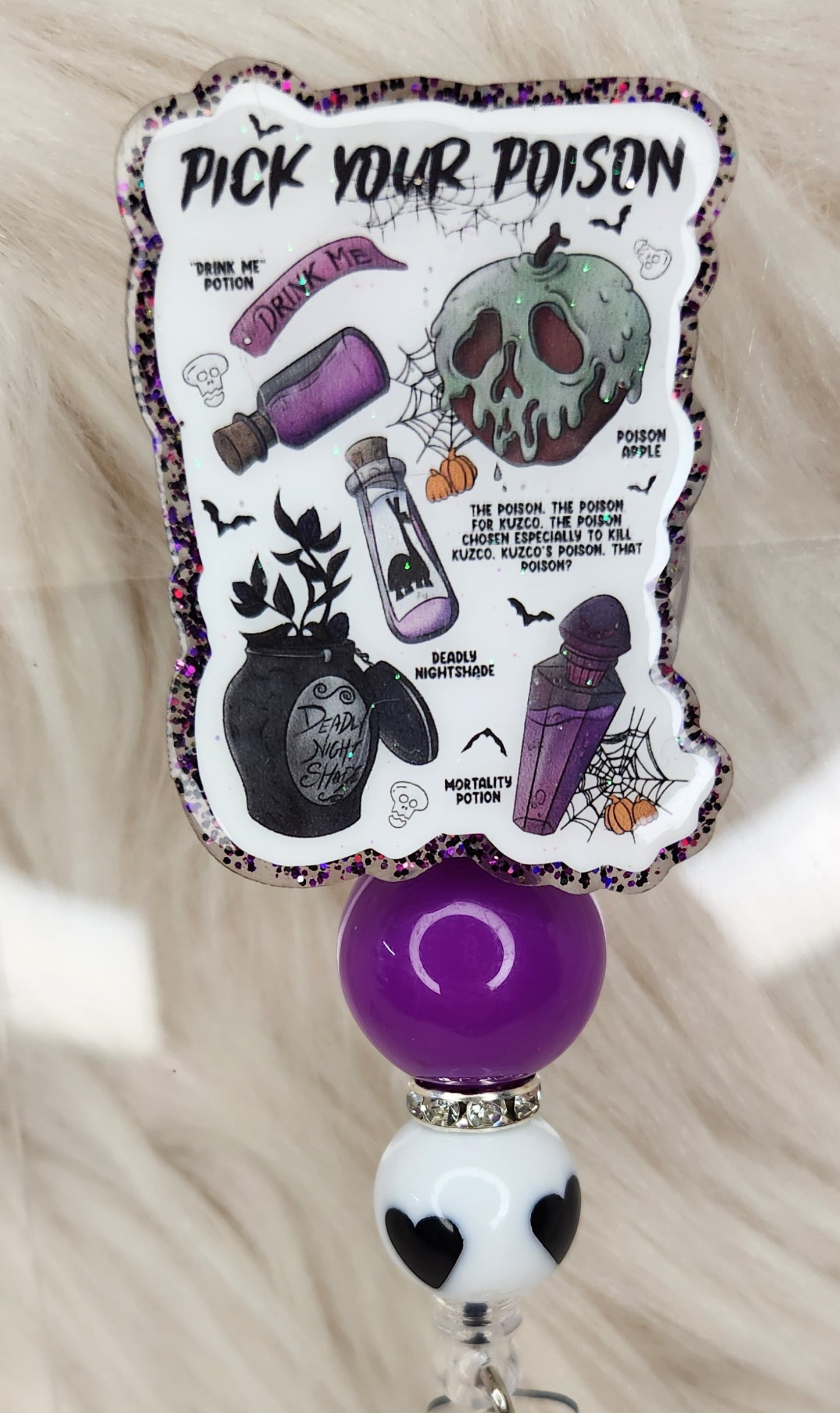 Pick Your Poison Badge Reel Face