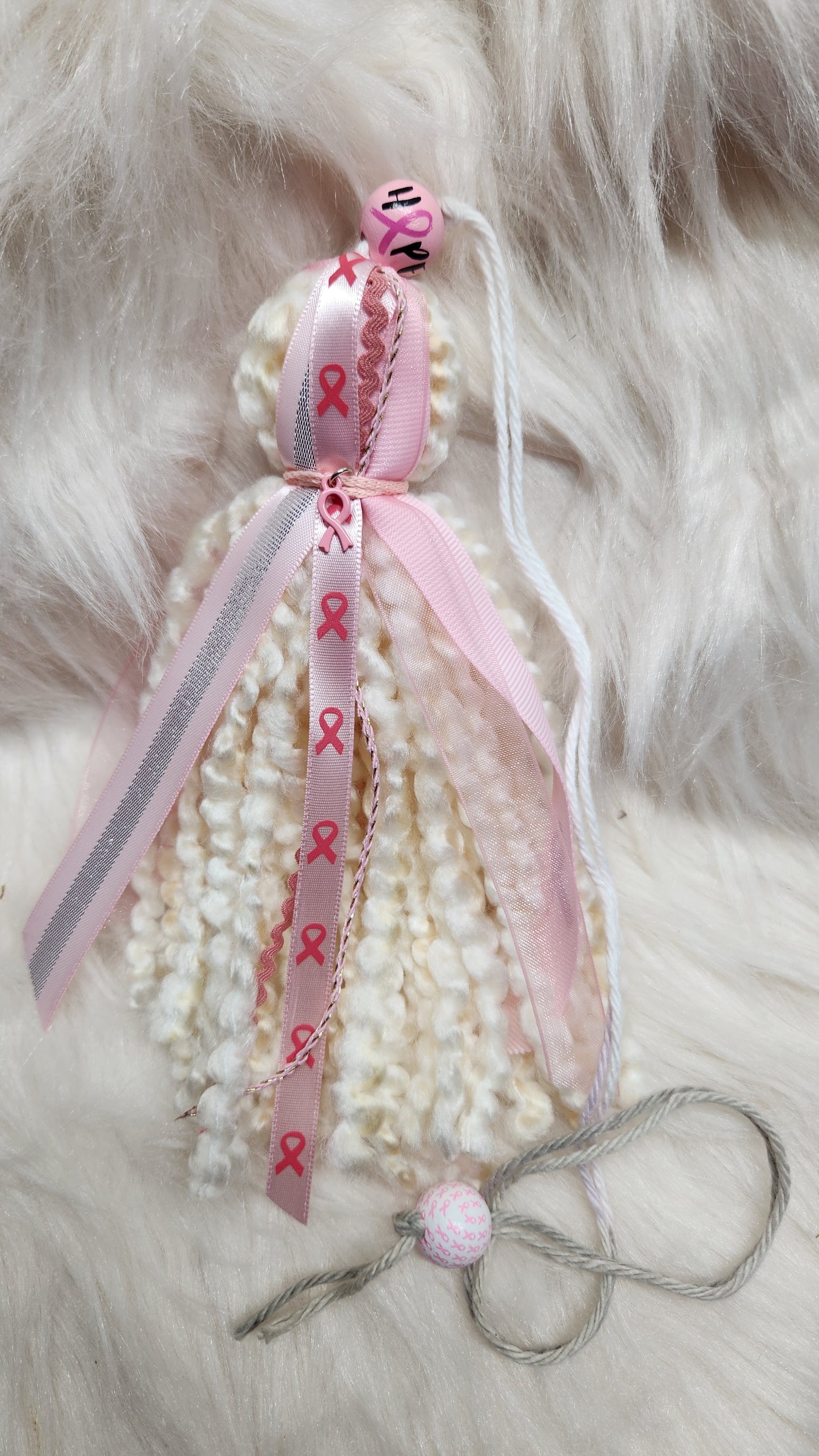 Bible/Bookmark Tassel Breast Cancer #1