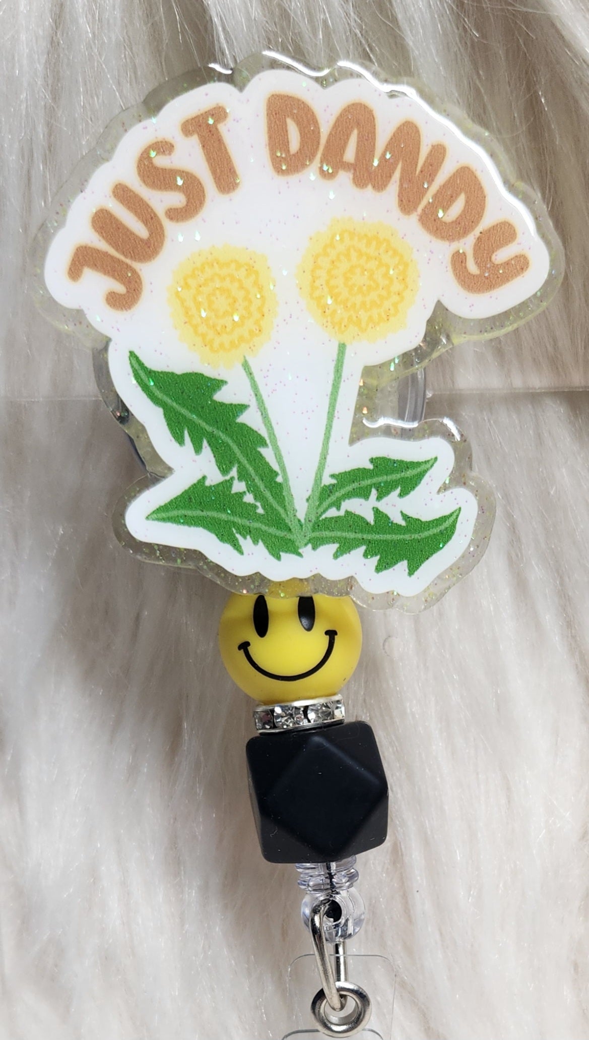 Just Dandy Badge Reel Face