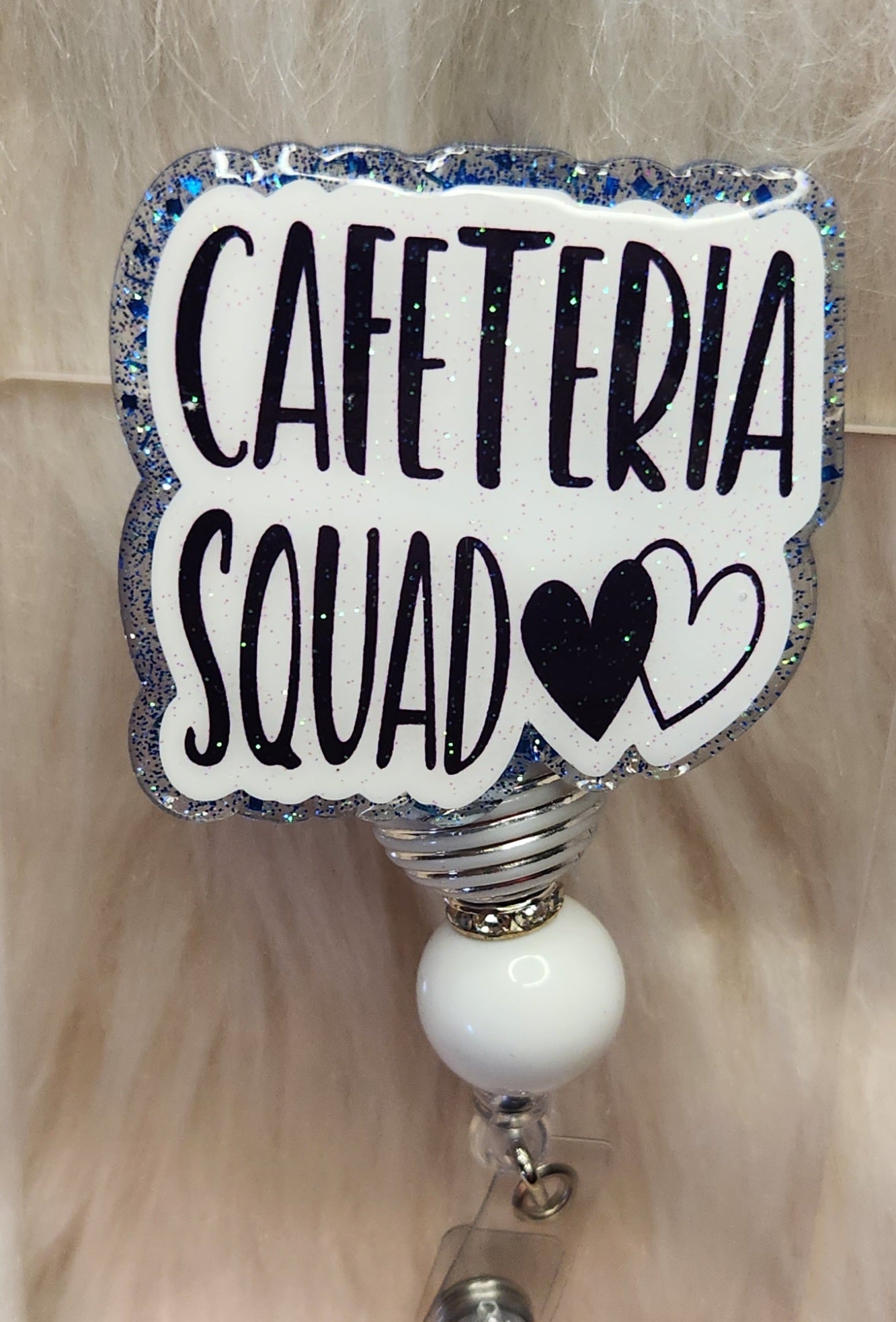 Cafeteria Squad Badge Reel Face