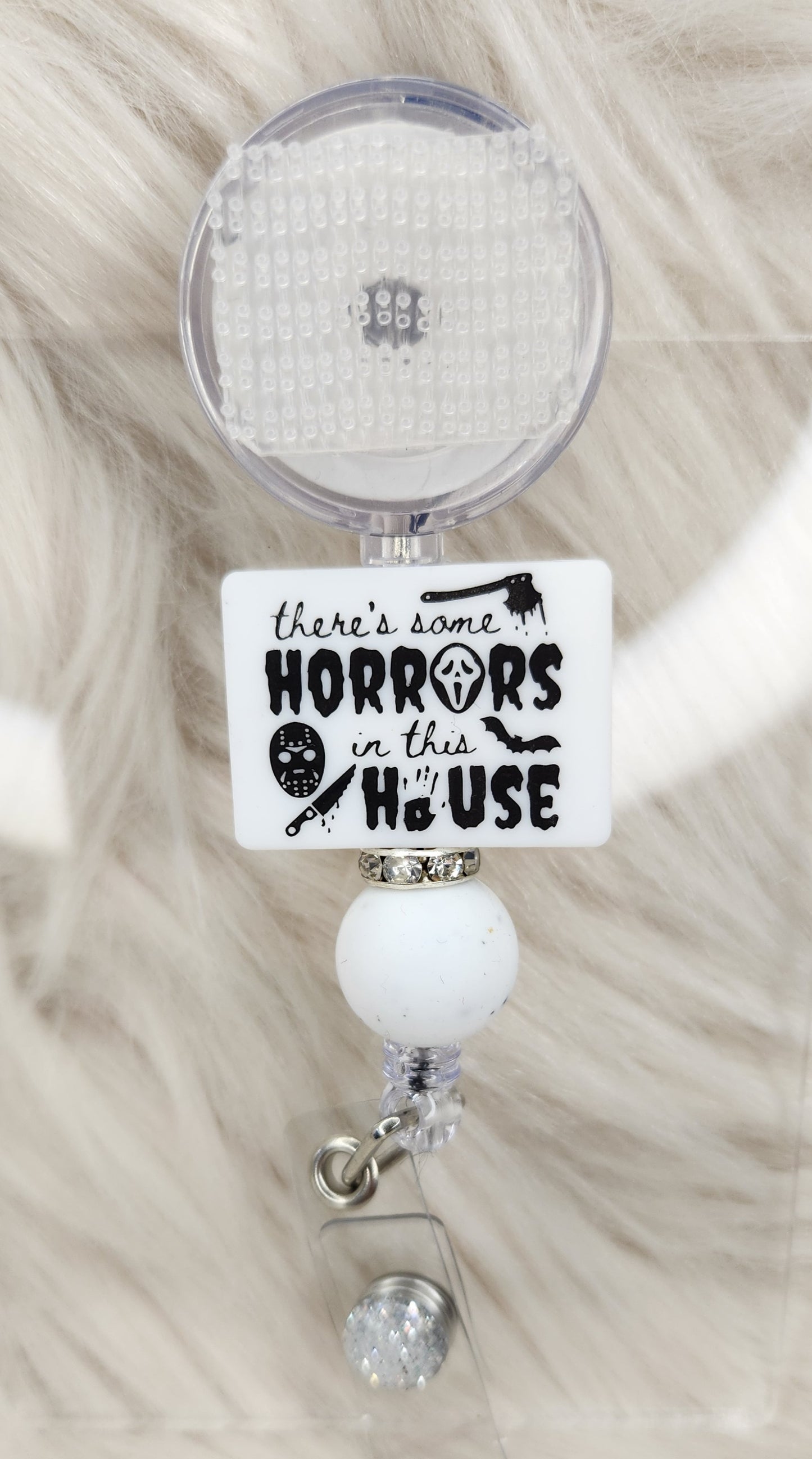 Horrors Badge Reel(Alligator Clip)