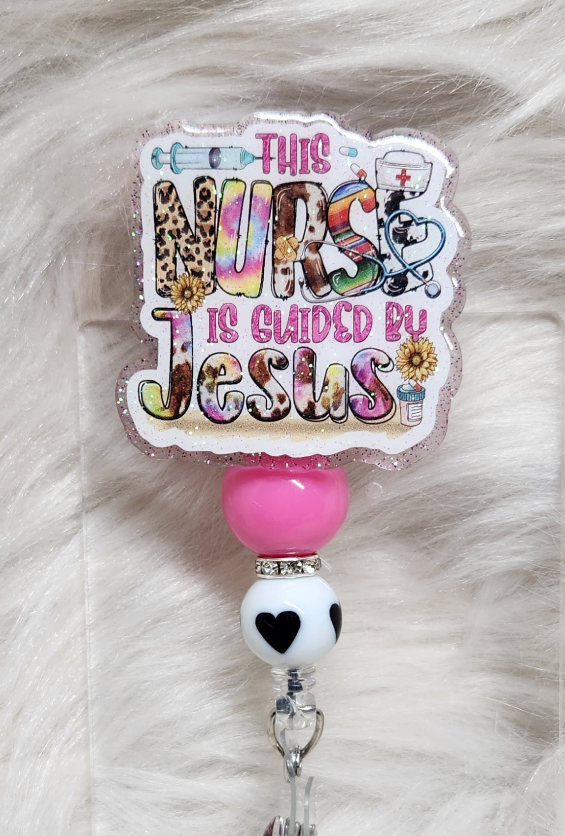 Guided by Jesus Badge Reel Face