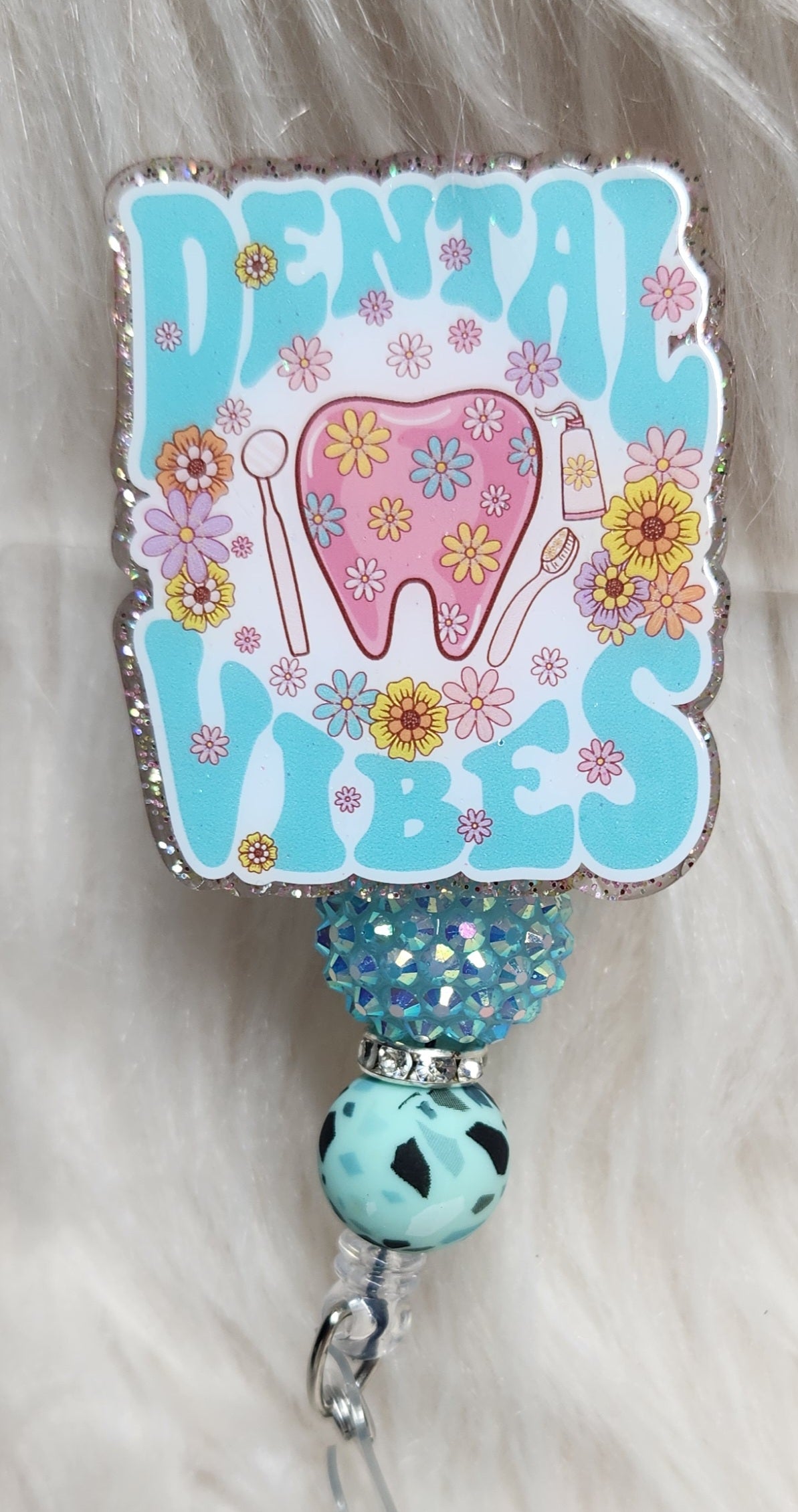 Dental Vibes Badge Reel Face