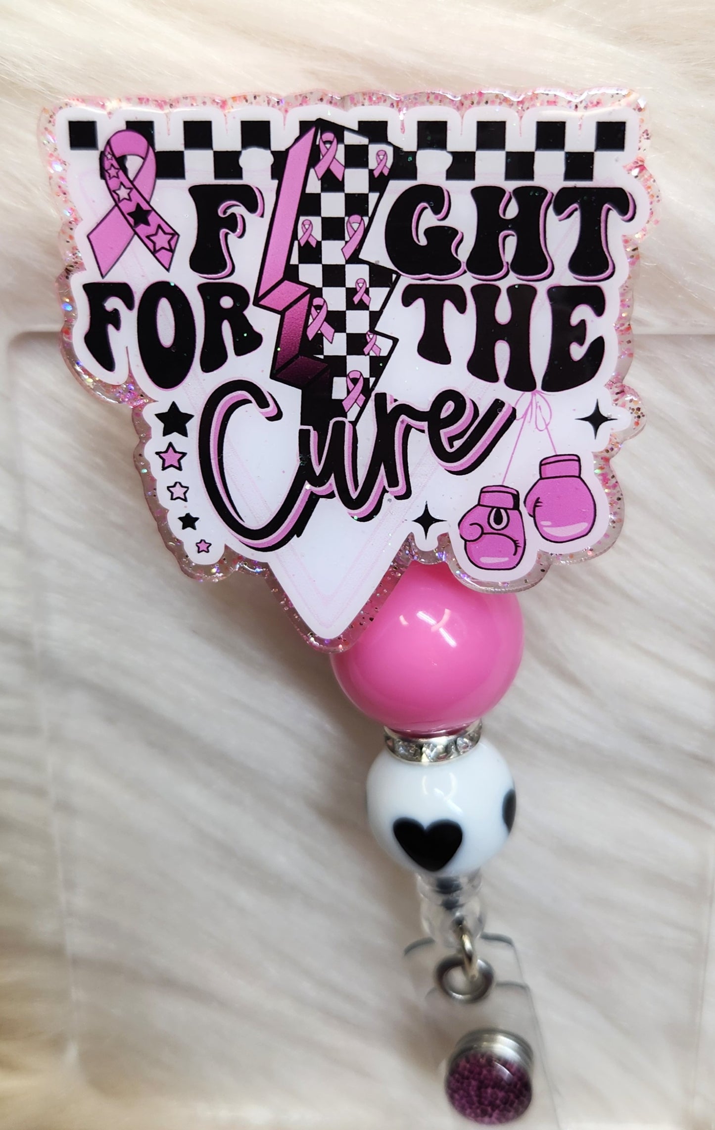 Fight for A Cure Badge Reel Face