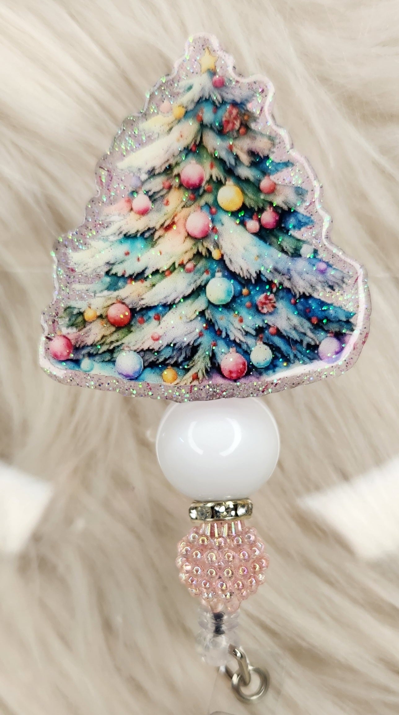 Pastel Tree Badge Reel Face