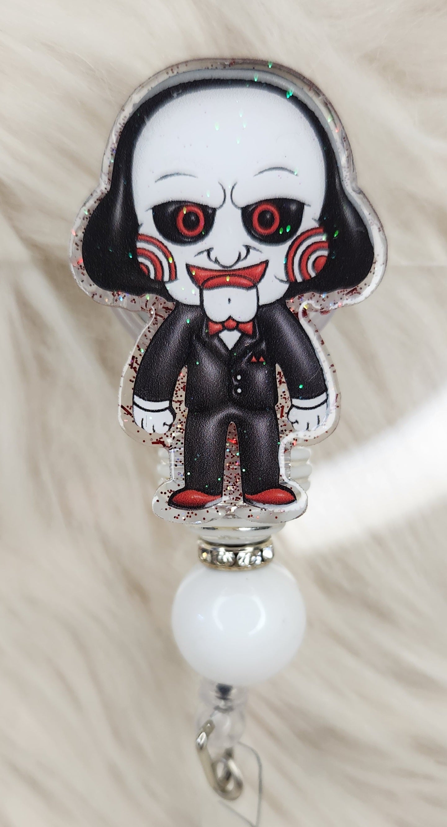 Jigsaw Badge Reel Face