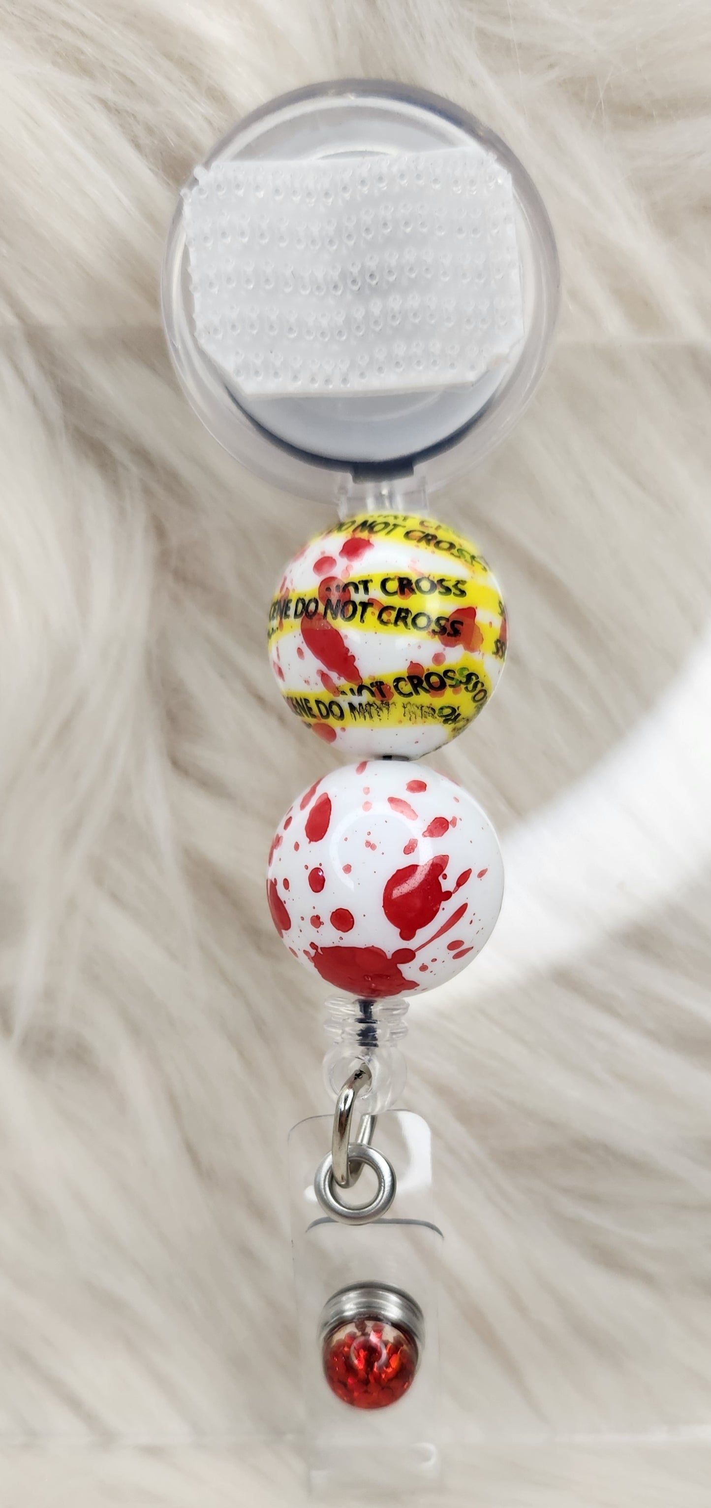 True Crime Badge Reel(Alligator Clip)
