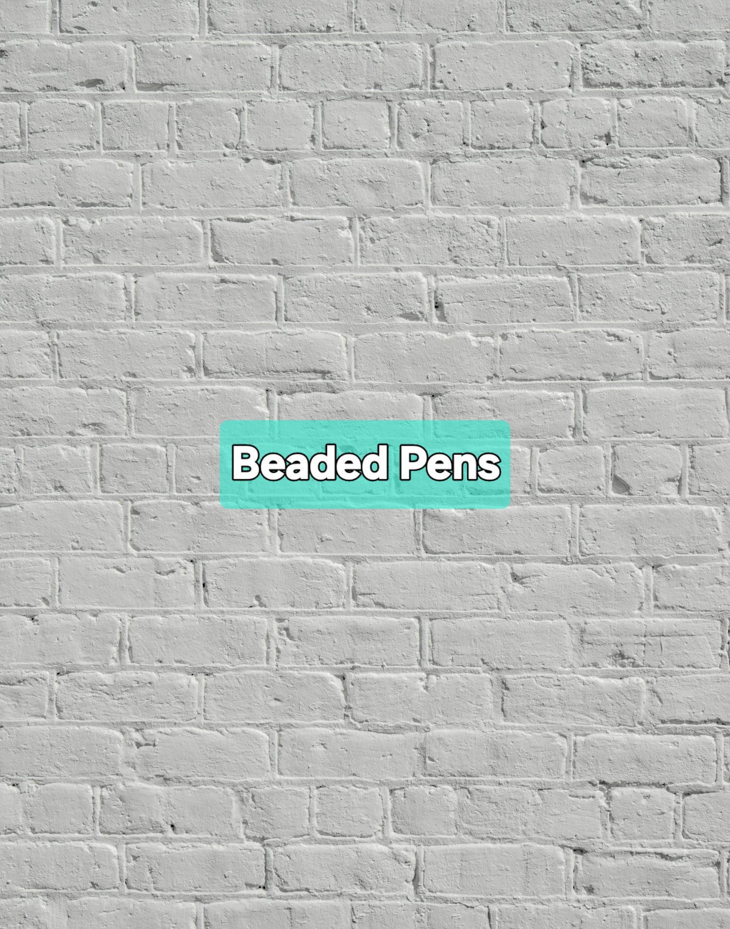 Beaded Pens
