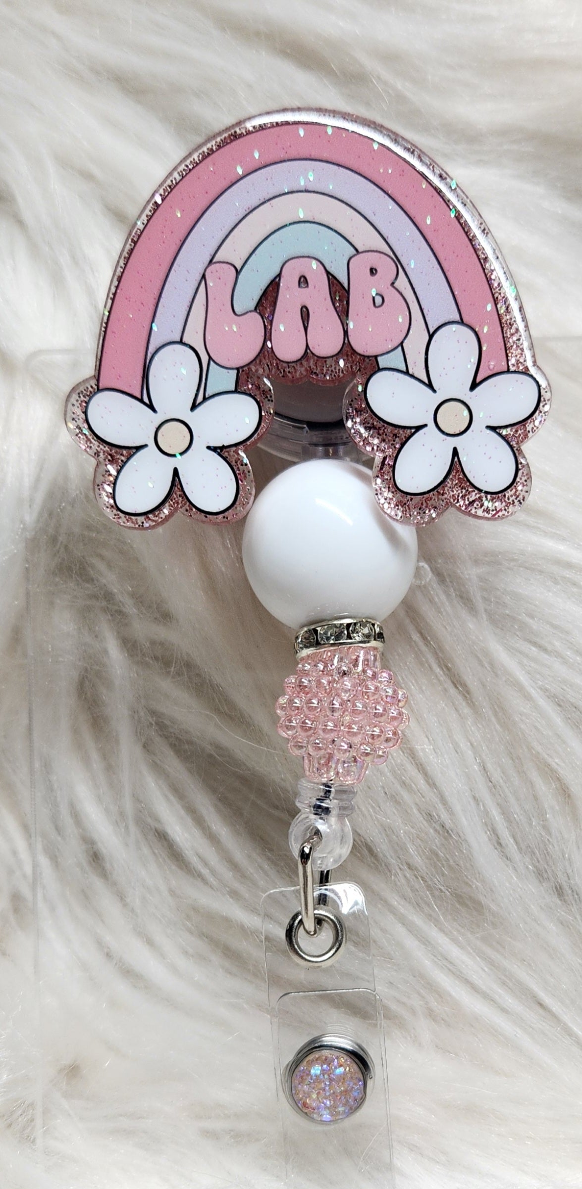 Lab Badge Reel Face