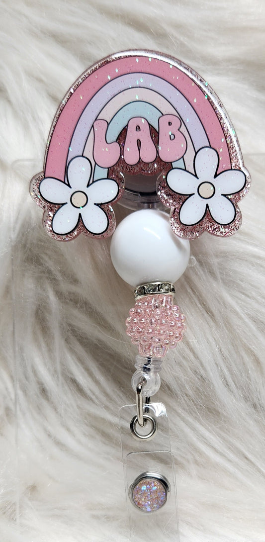 Lab Badge Reel Face
