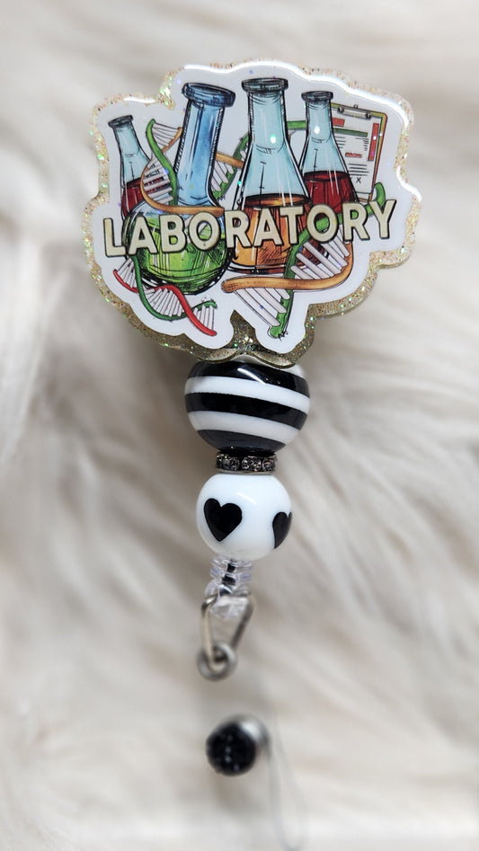 Laboratory Badge Reel Face