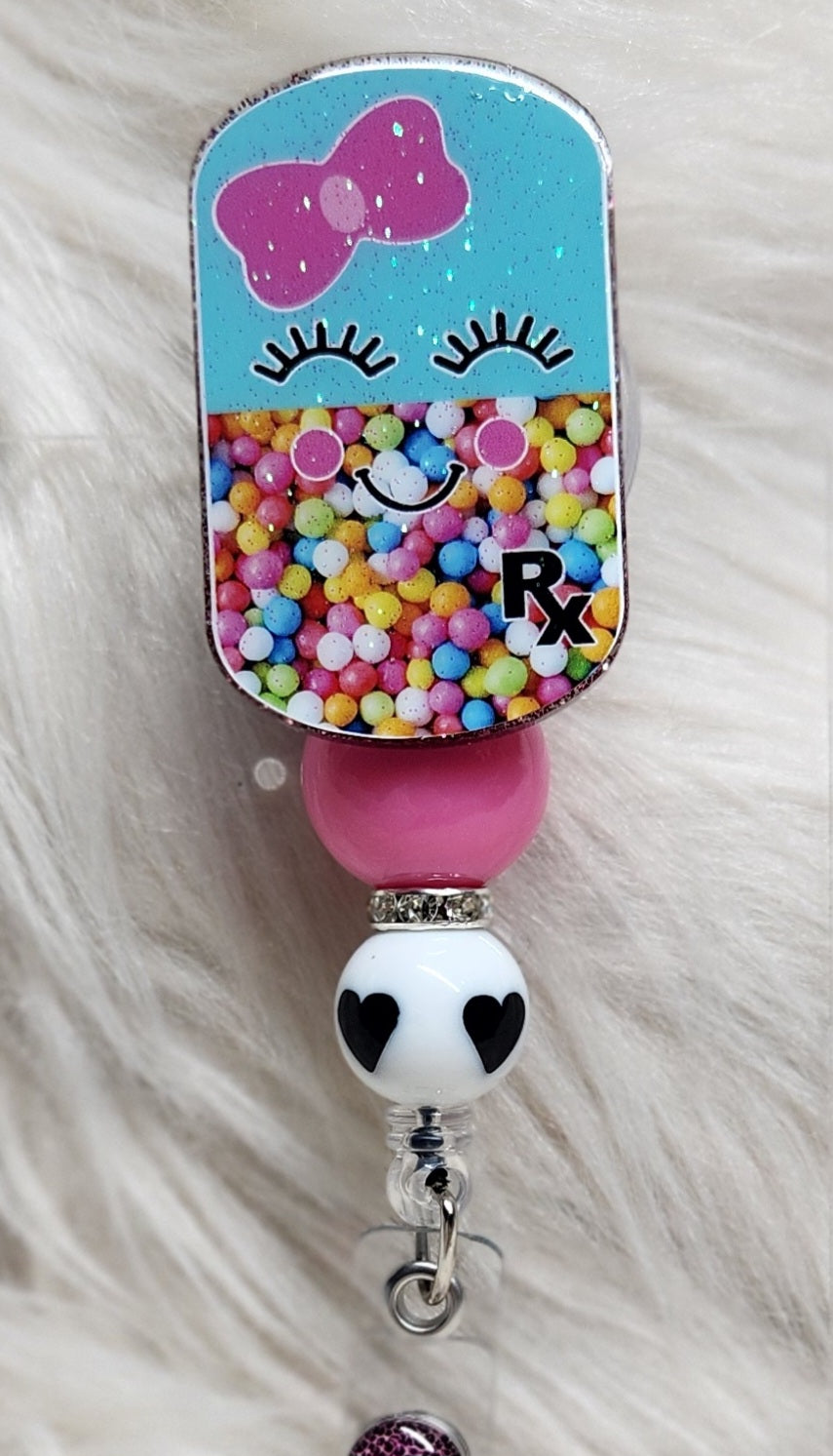 Pill Badge Reel Face