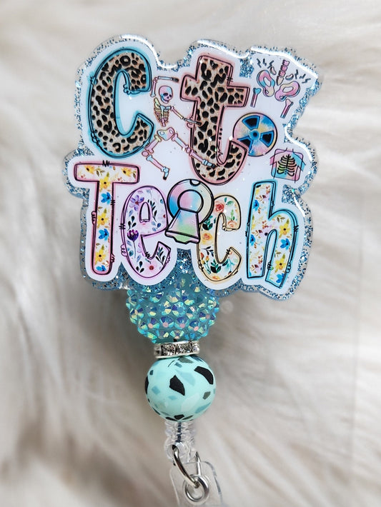 CT Badge Reel Face