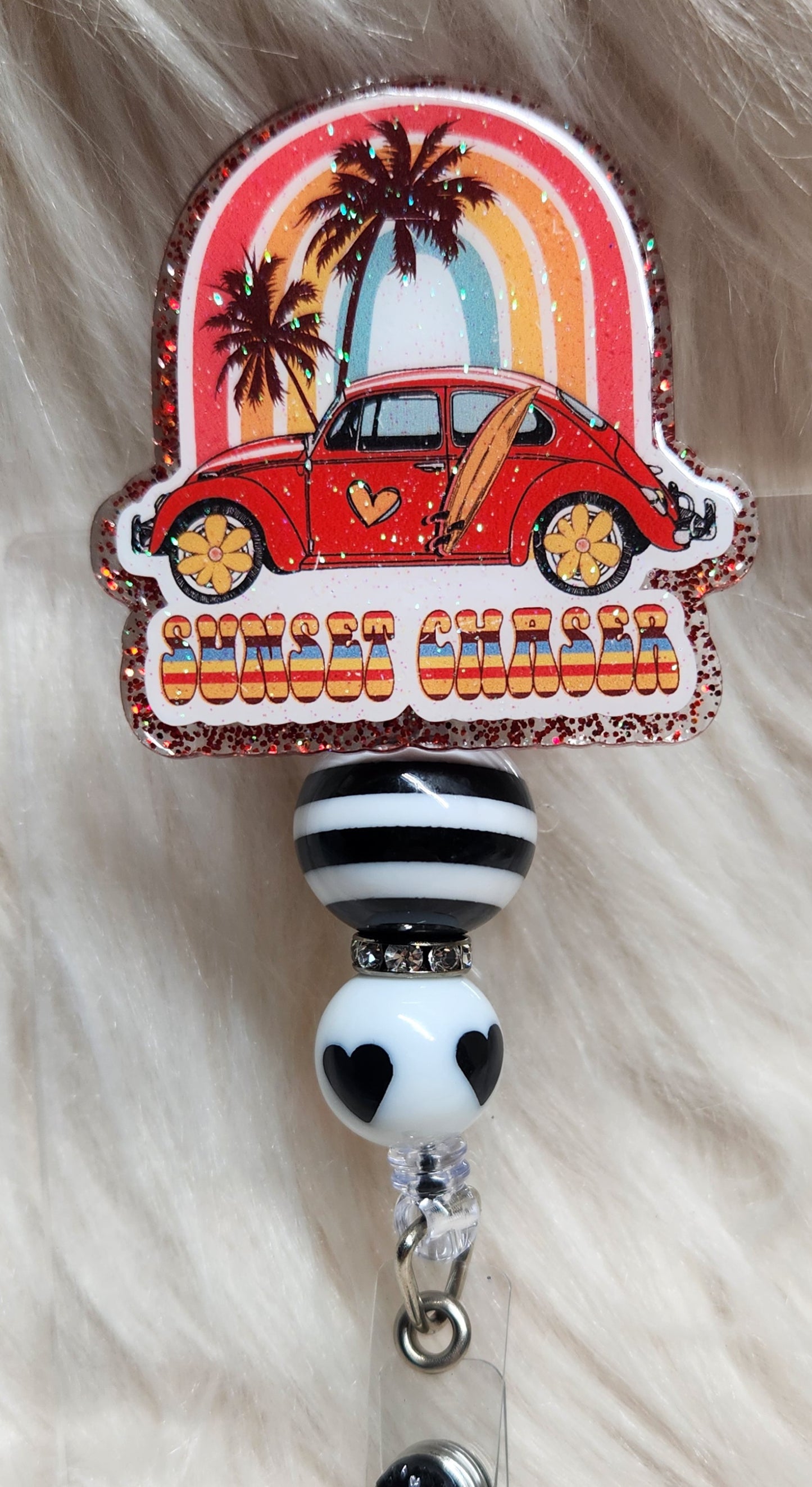 Sunset Chaser Badge Reel Face