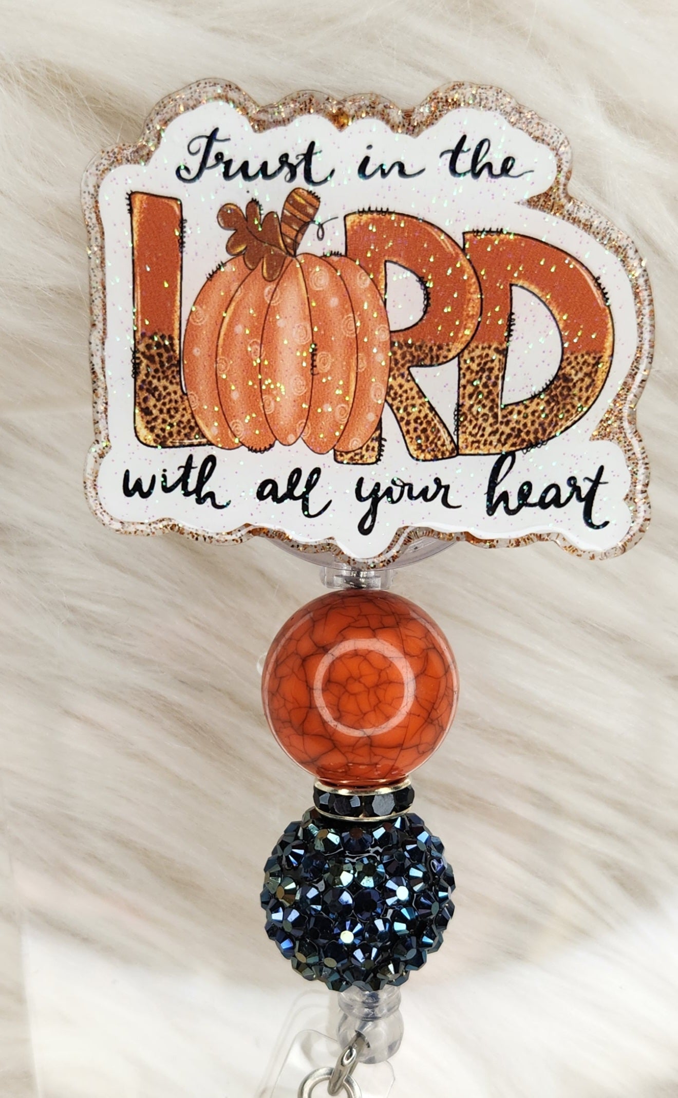 Trust in the Lord Badge Reel Face