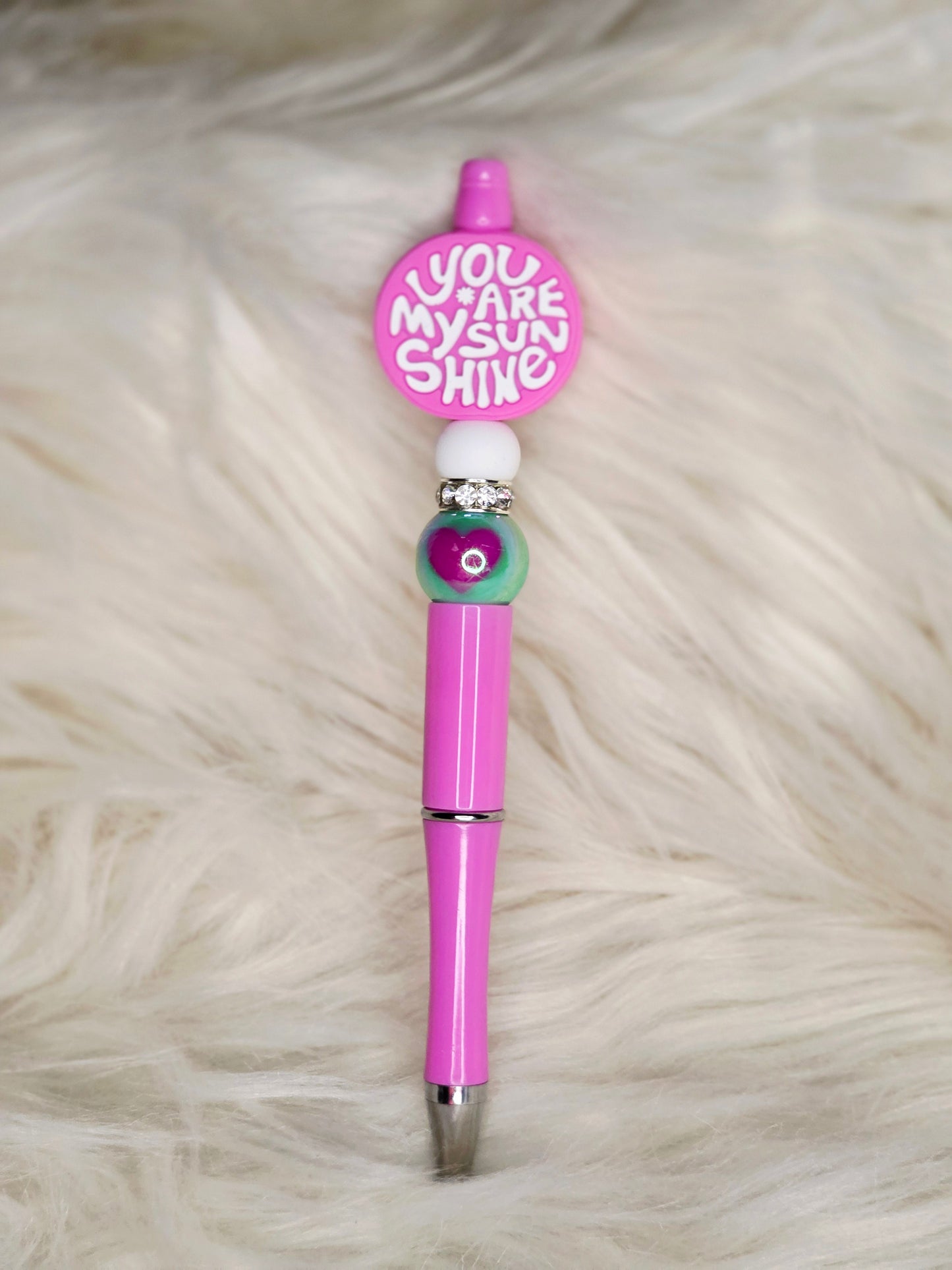 You are my Sunshine Beaded Pen