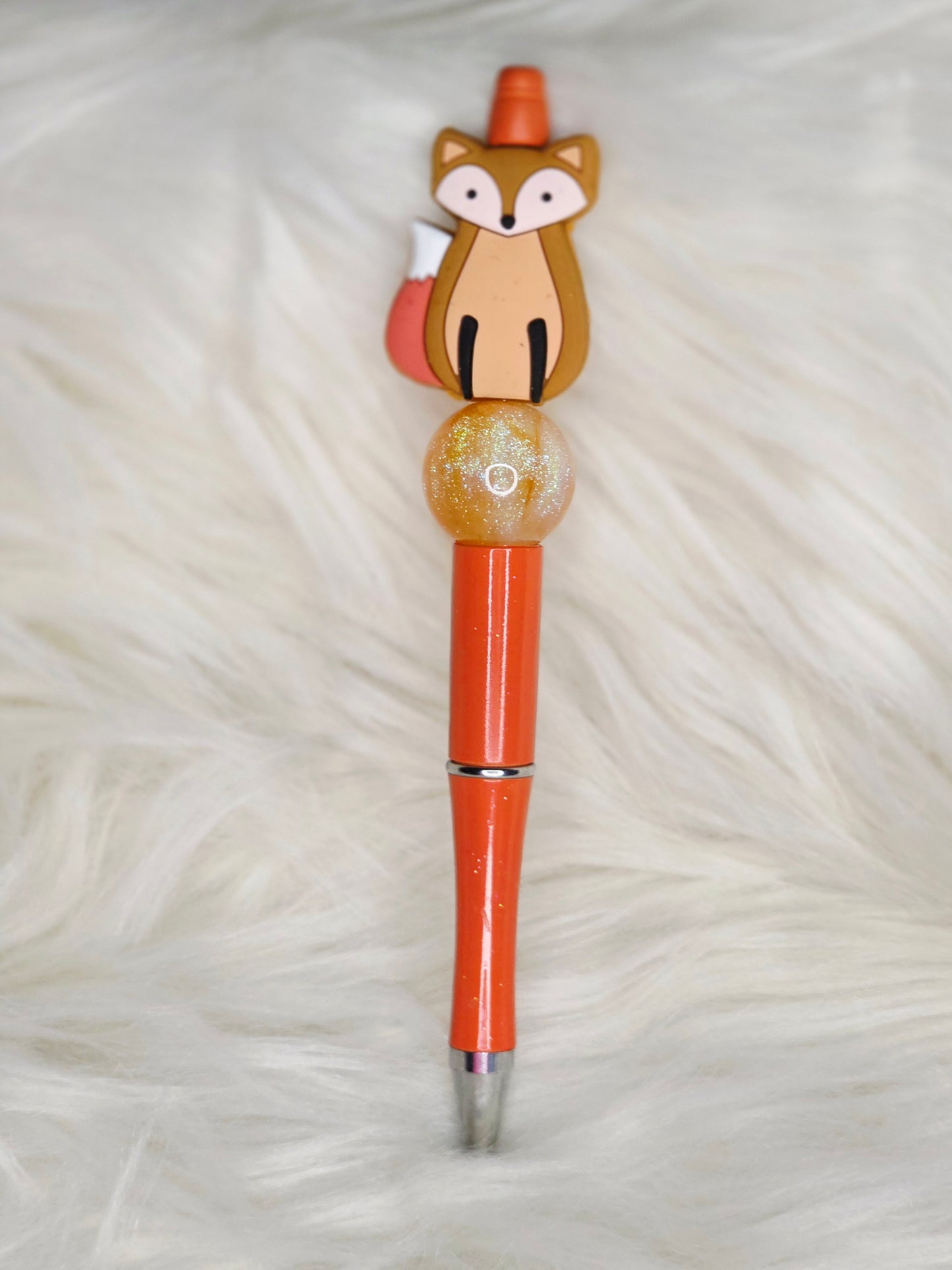 Fox Beaded Pen
