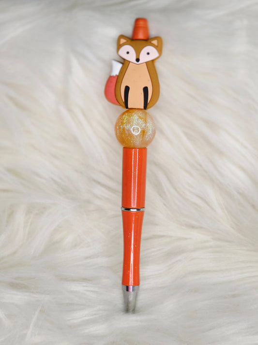 Fox Beaded Pen