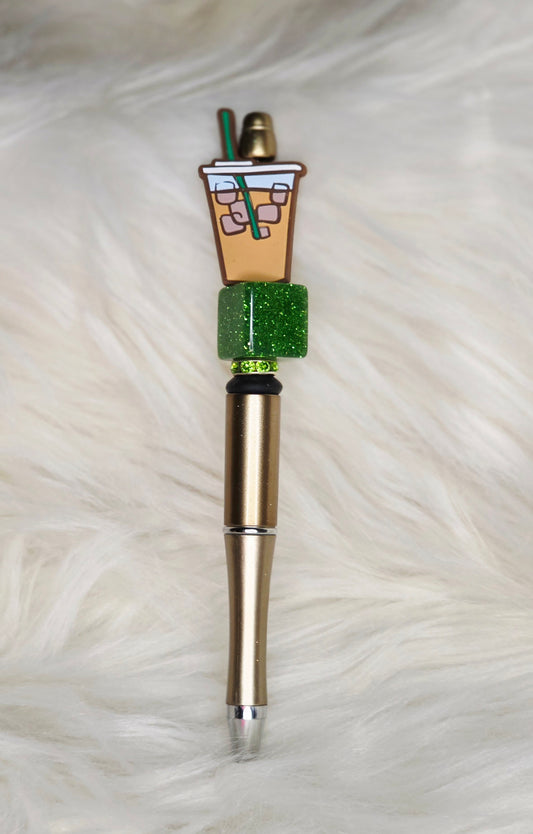 Coffee Beaded Pen