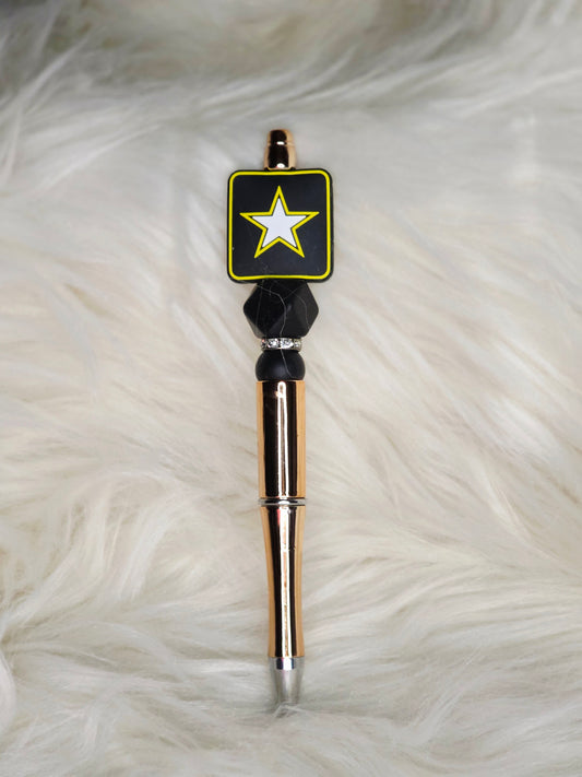 Army Beaded Pen