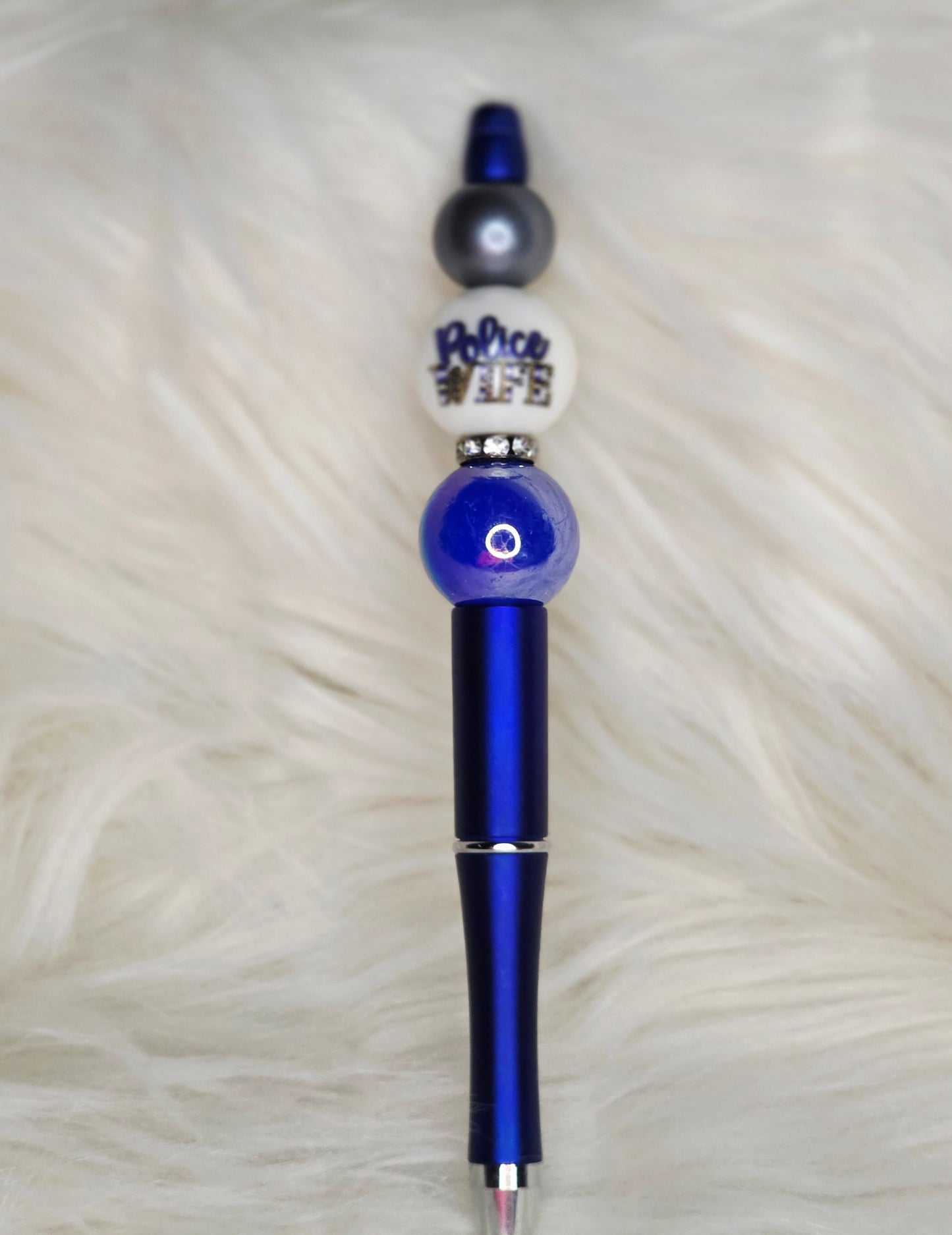 Police Beaded Pen