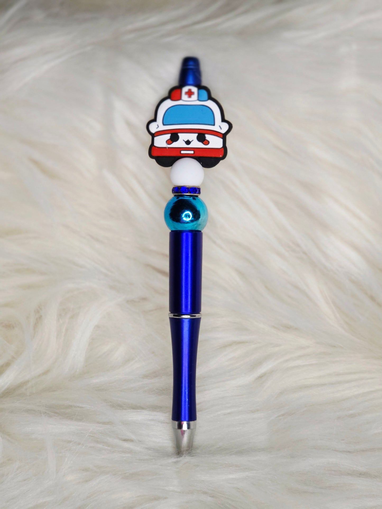 Ambulance Beaded Pen