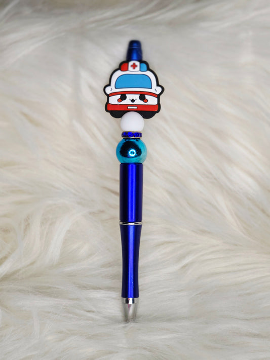 Ambulance Beaded Pen