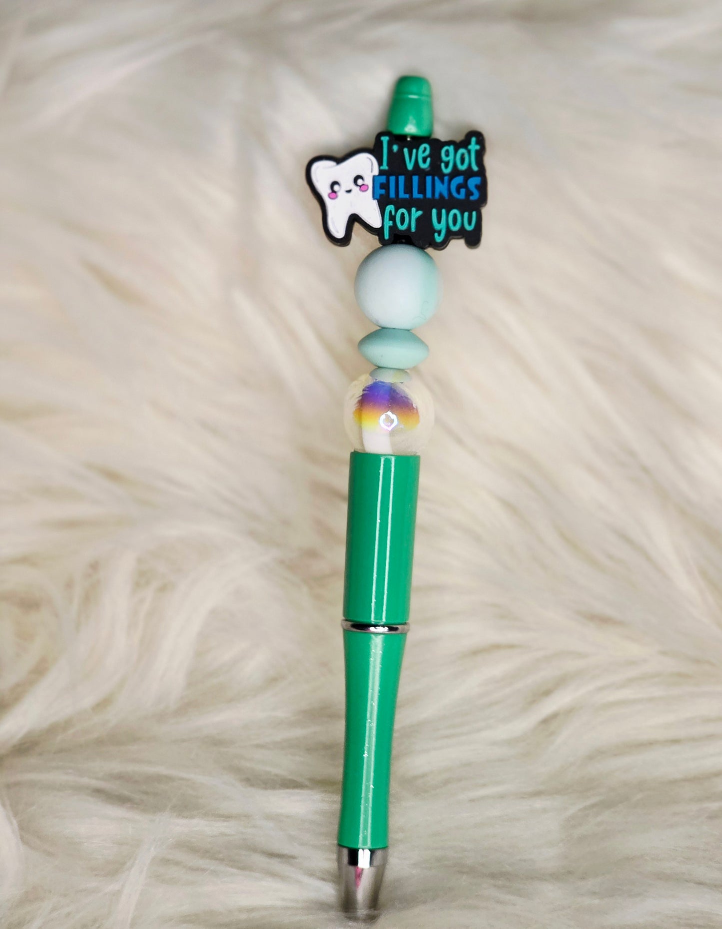 I've Got Feelings Beaded Pen