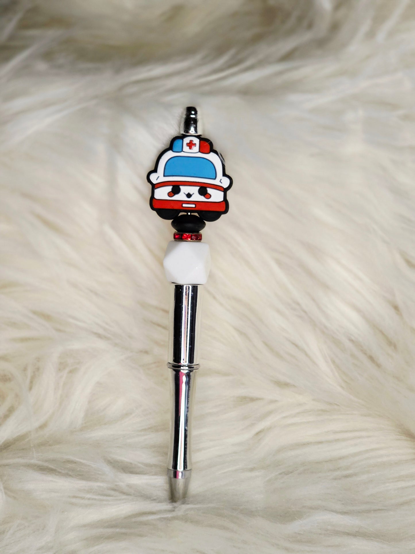 Ambulance Beaded Pen